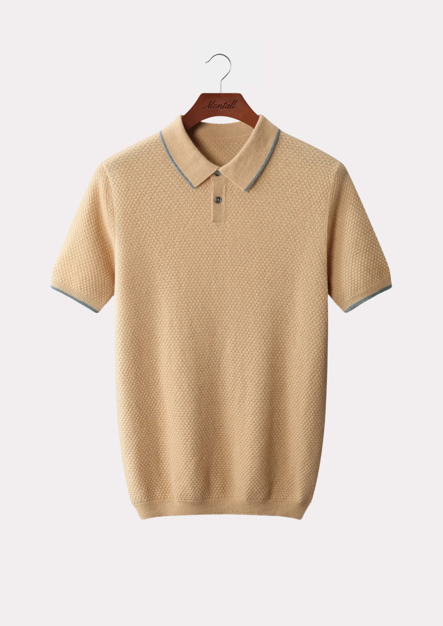CASHMERE TWIN POLO PURE CASHMERE