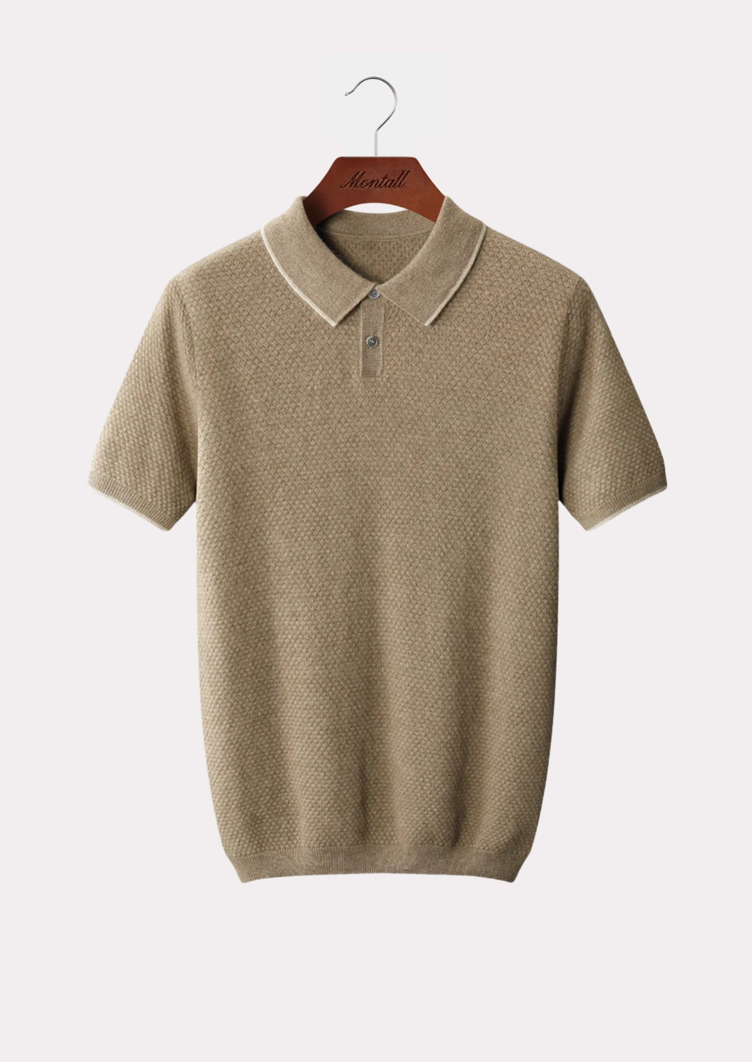 CASHMERE TWIN POLO PURE CASHMERE