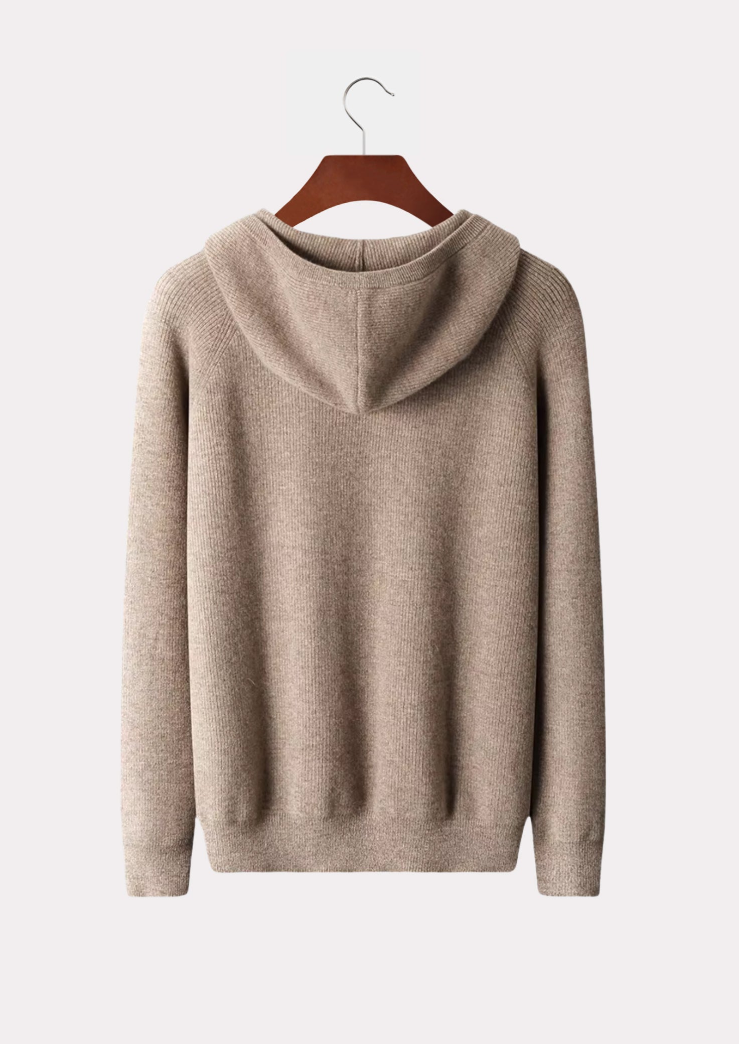 MERINO FINE ZIP HOODIE PURE MERINO