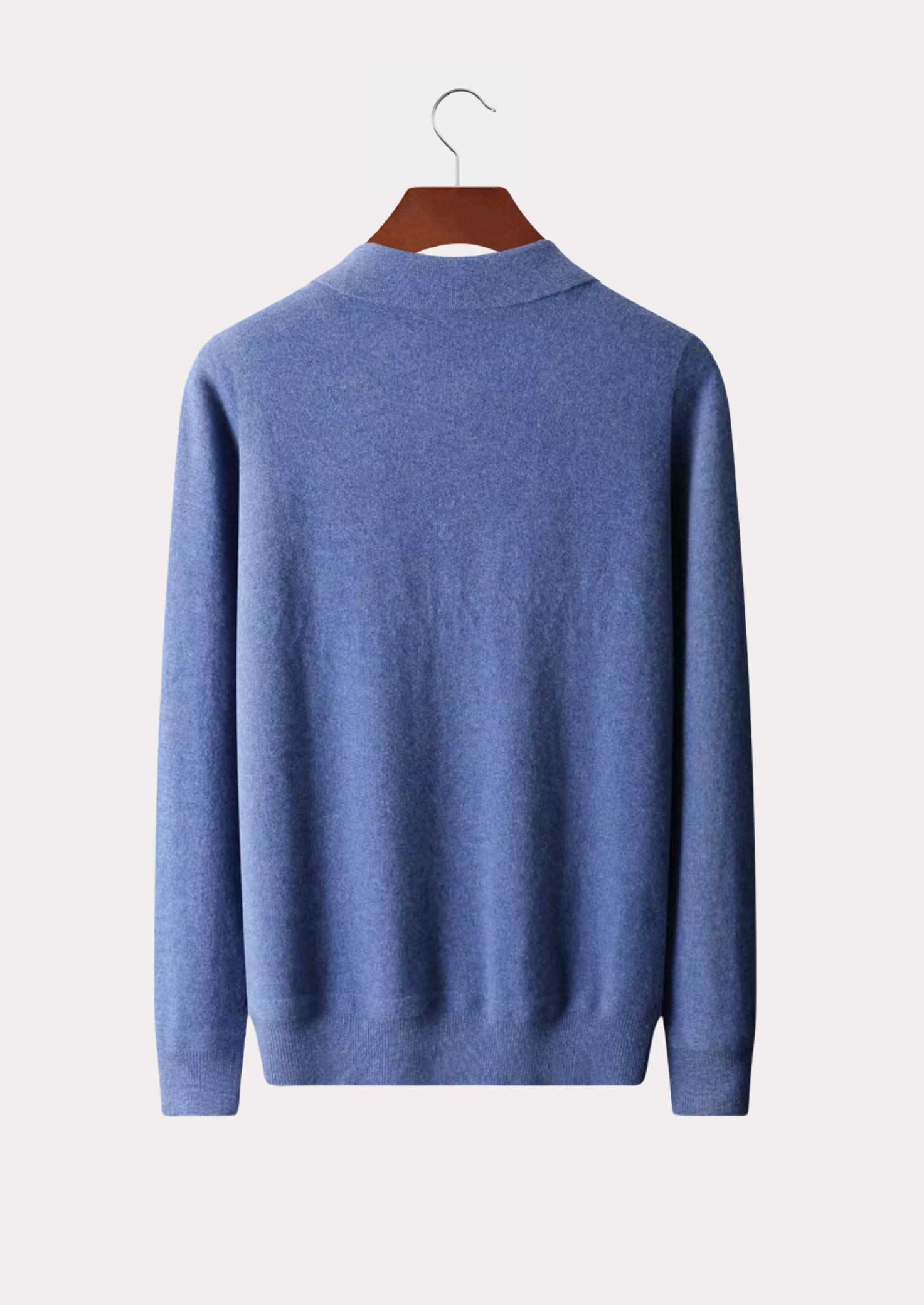 MERINO HALF ZIP POLO PURE MERINO