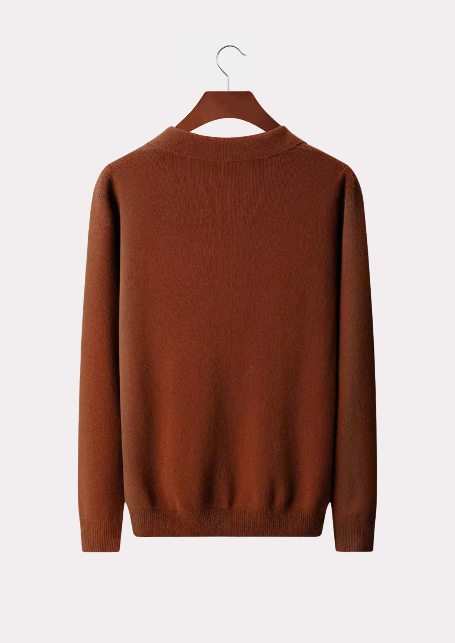 MERINO RIB POLO PURE MERINO