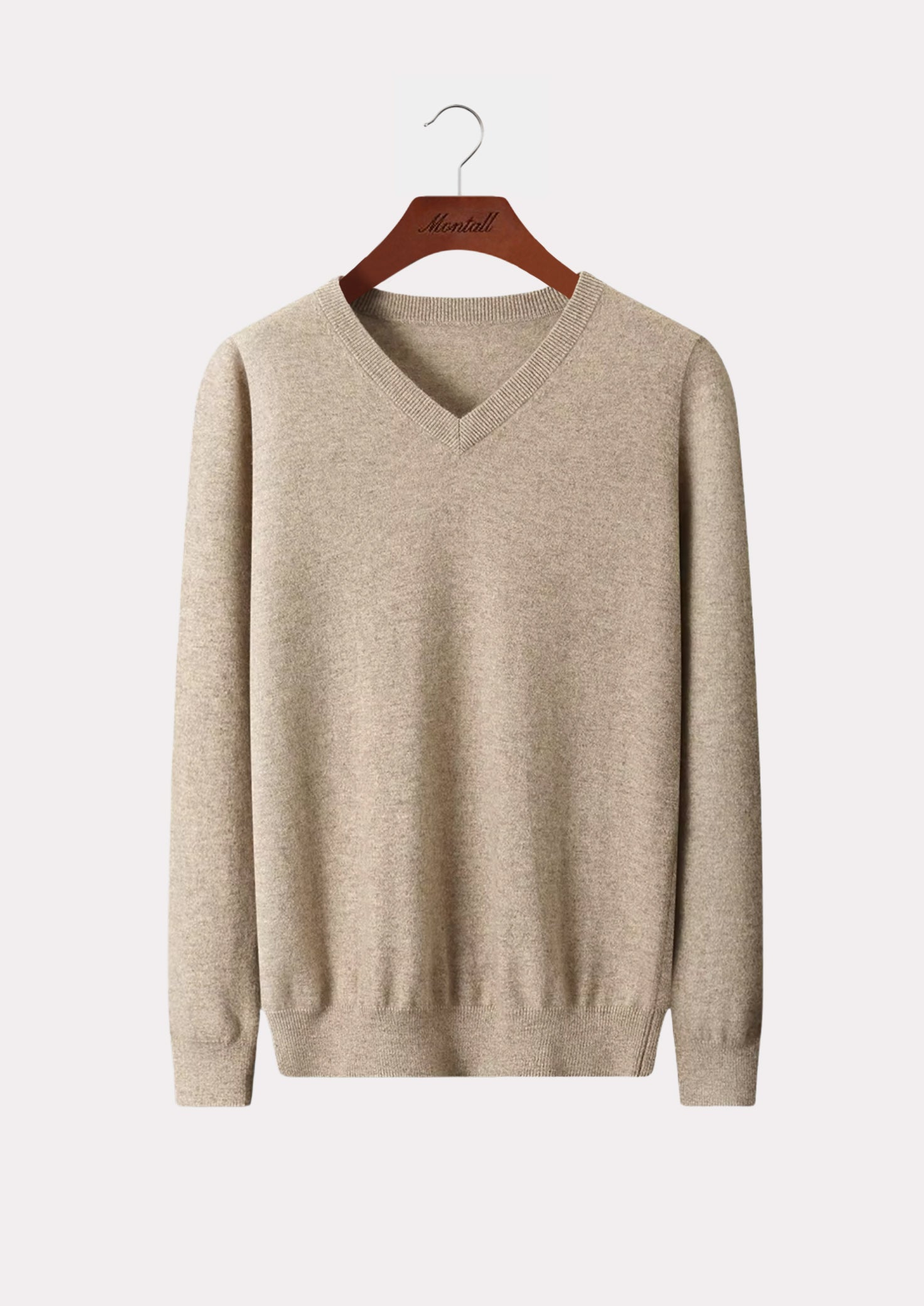 MERINO V-NECK SWEATER PURE MERINO