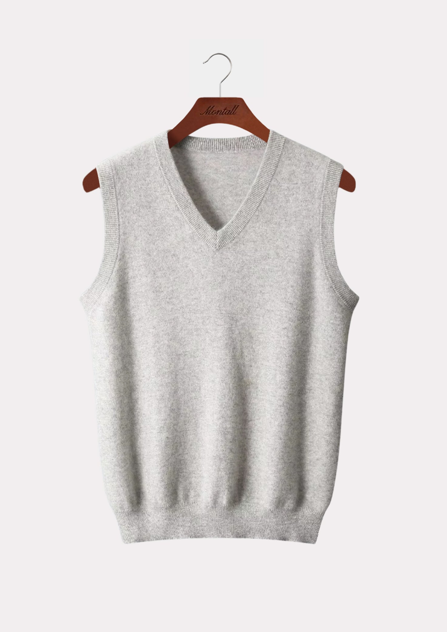 MERINO V-NECK VEST PURE MERINO