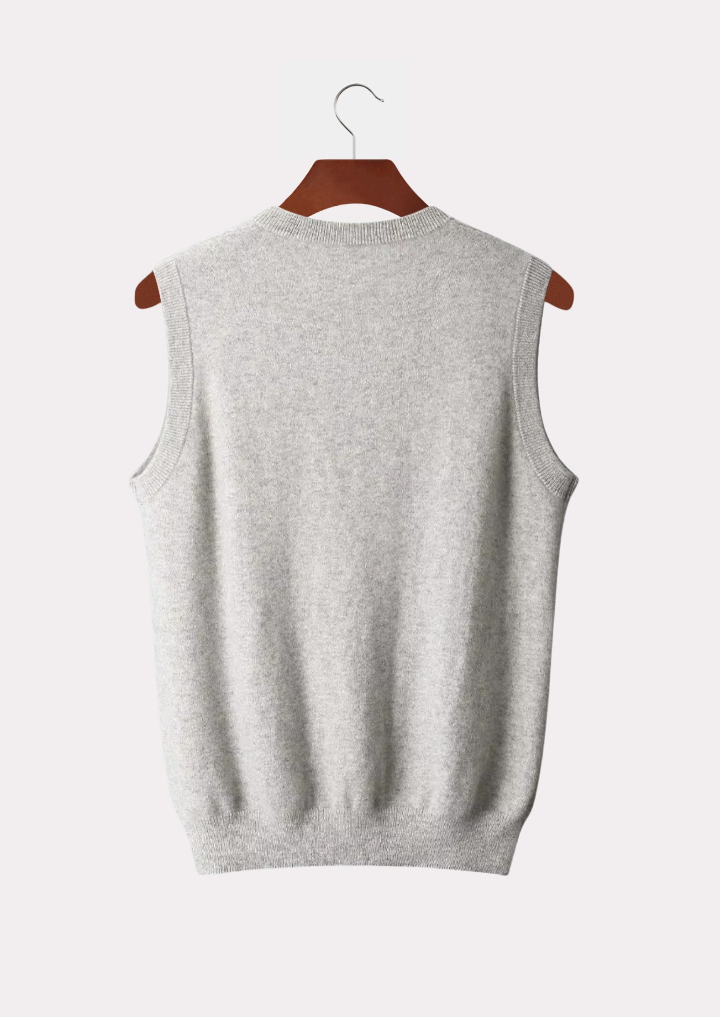 MERINO V-NECK VEST PURE MERINO