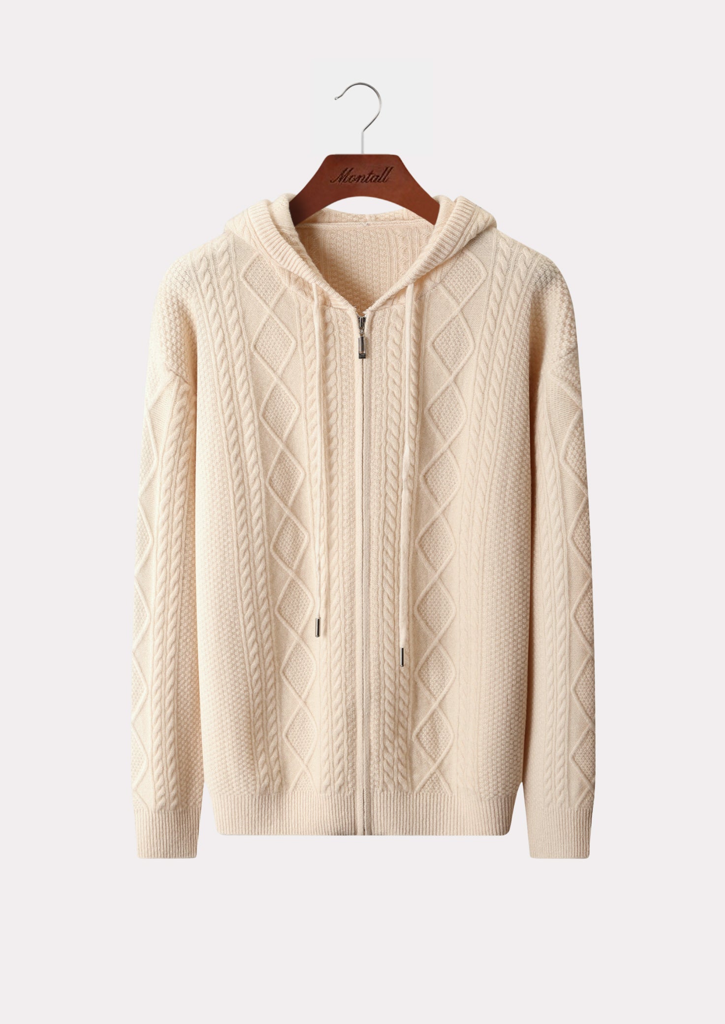 MERINO WINTER ZIP HOODIE PURE MERINO