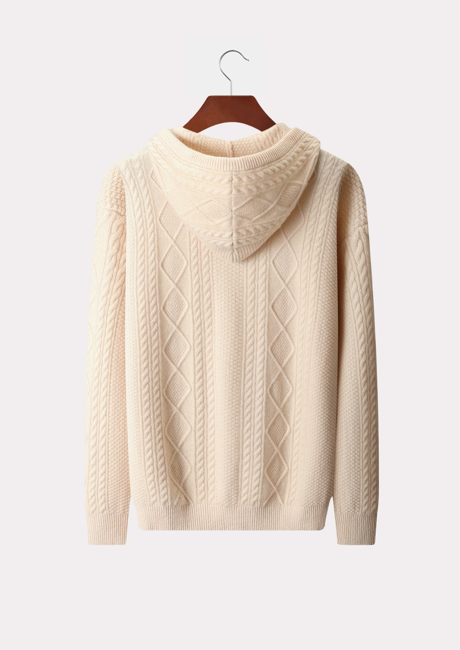 MERINO WINTER ZIP HOODIE PURE MERINO