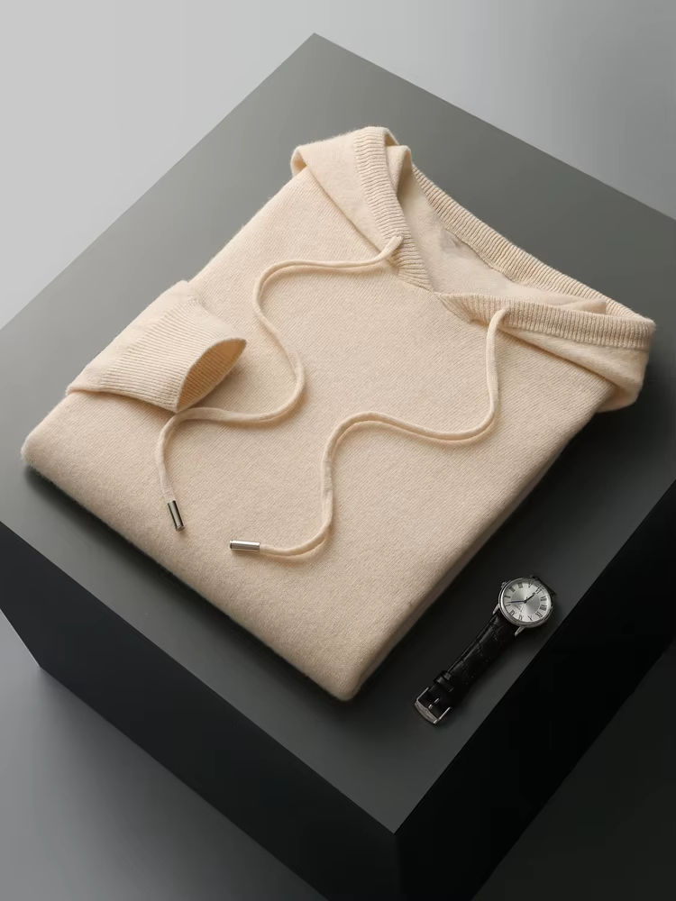 PURE EXTRA-FINE MERINO WOOL LEISURE HOODIE CLOUDWOOL®