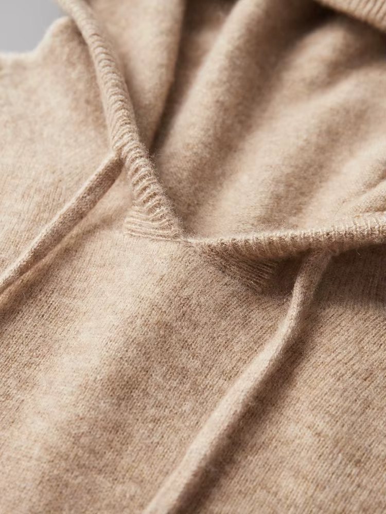 PURE EXTRA-FINE MERINO WOOL LEISURE HOODIE CLOUDWOOL®