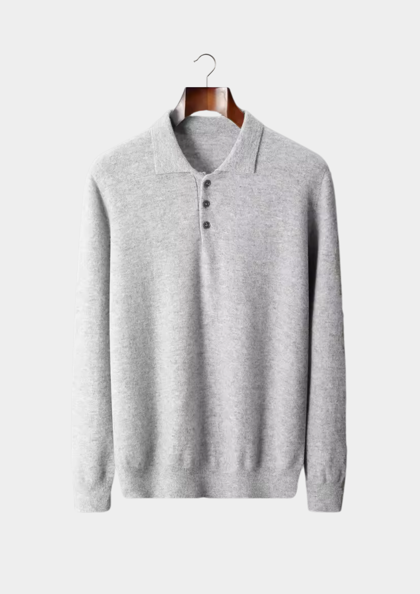 PURE EXTRA-FINE MERINO WOOL CLASSIC SWEATER POLO CLOUDWOOL®