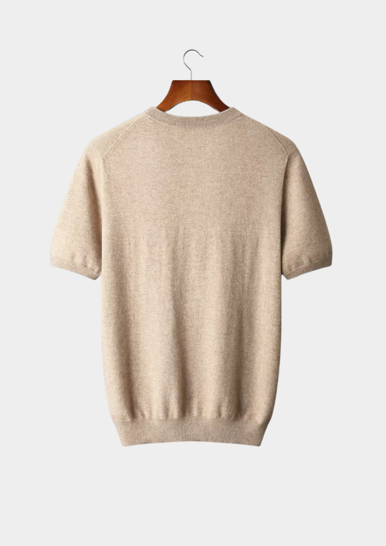 PREMIUM CASHMERE CLASSIC CREWNECK T-SHIRT EXCLUSIVE RELEASE