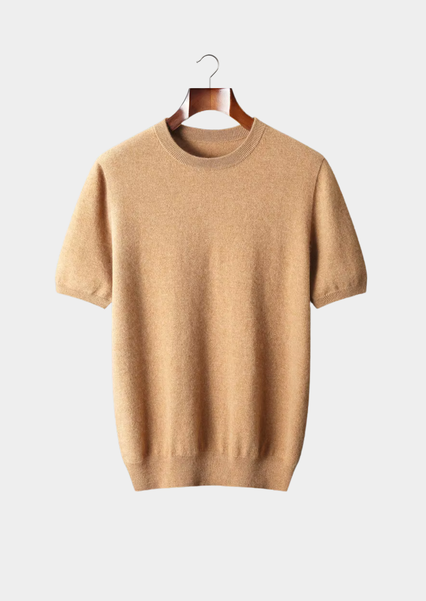 PREMIUM CASHMERE CLASSIC CREWNECK T-SHIRT EXCLUSIVE RELEASE