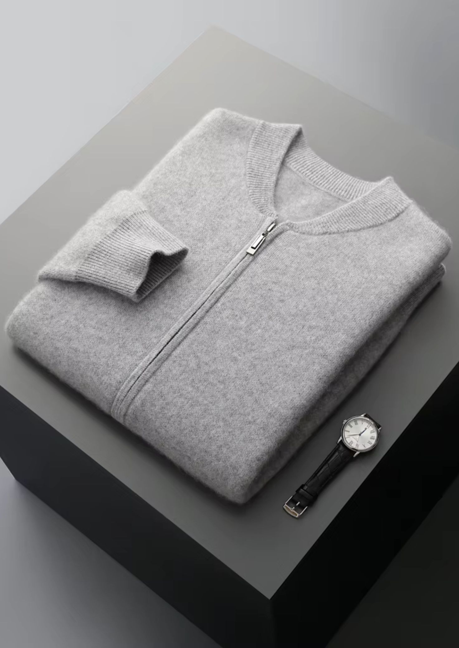 PURE EXTRA-FINE MERINO WOOL V-NECK CARDIGAN CLOUDWOOL®