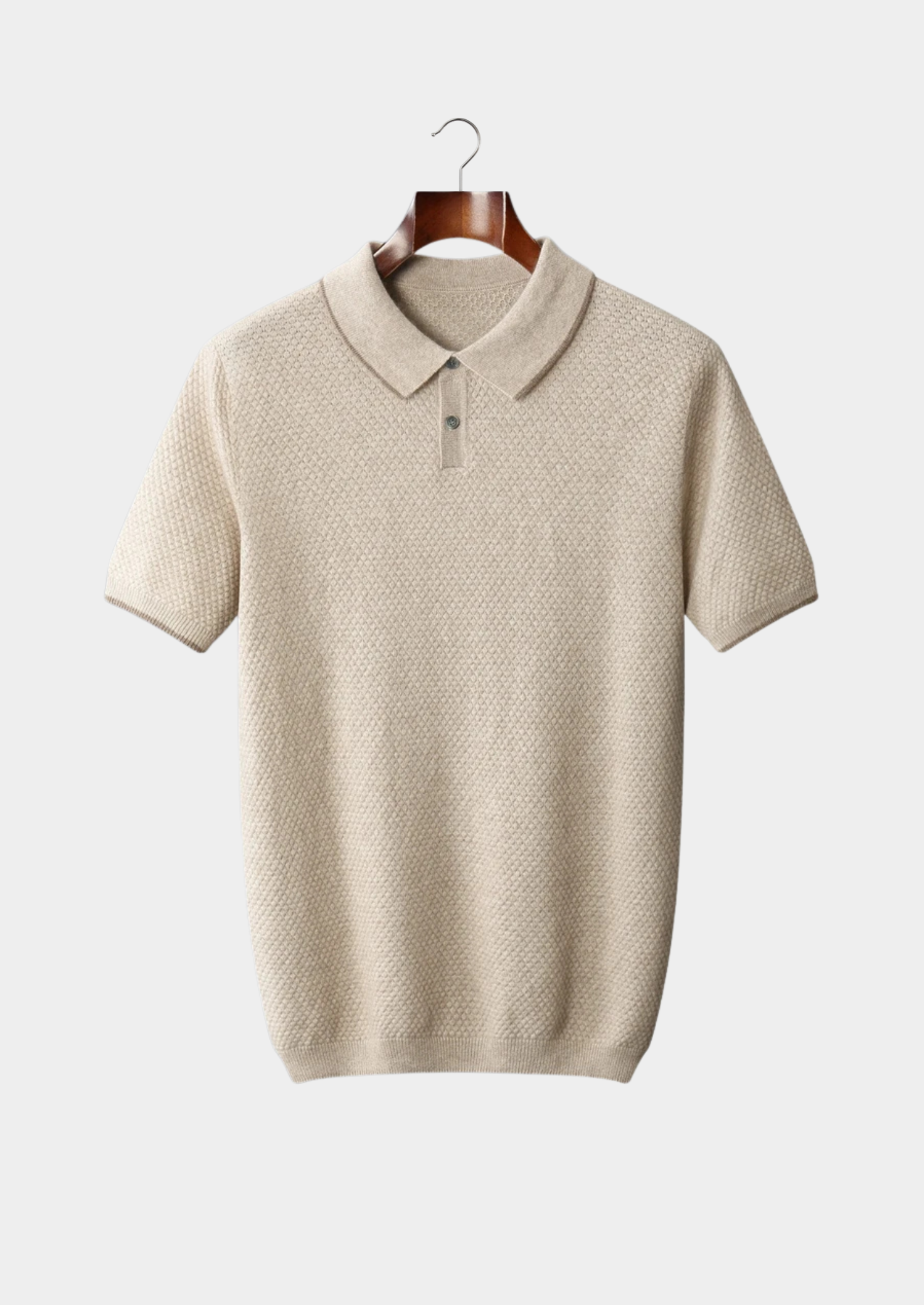 PREMIUM CASHMERE TWO-TONE POLO EXCLUSIVE RELEASE