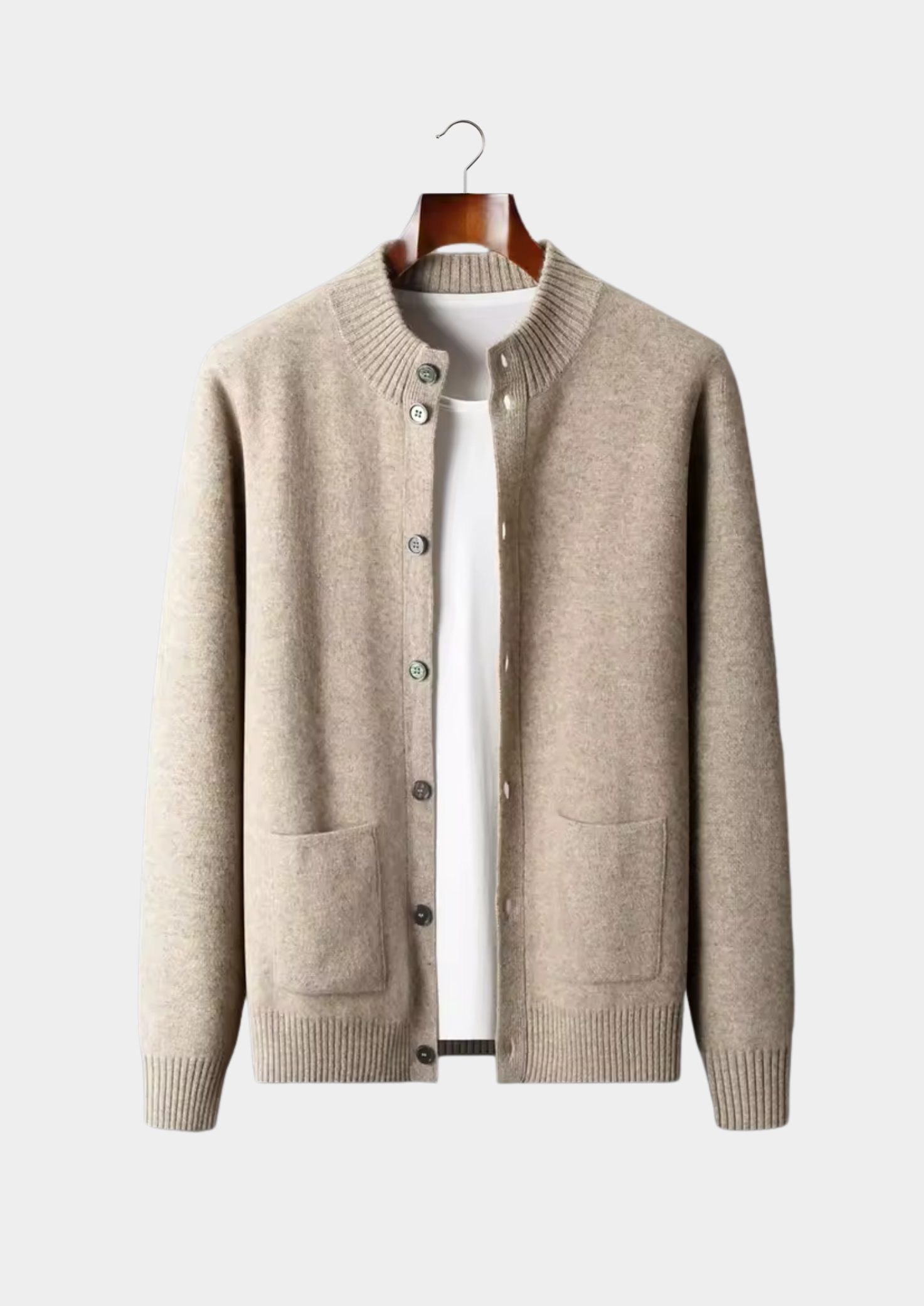 PREMIUM CASHMERE BUTTON CARDIGAN EXCLUSIVE RELEASE