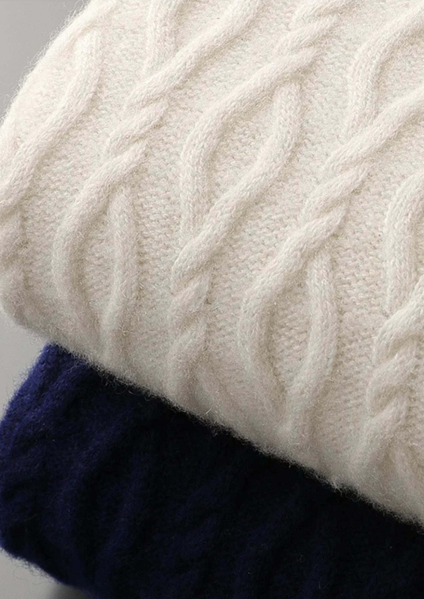 PURE EXTRA-FINE MERINO WOOL JACQUARD CREWNECK CLOUDWOOL®