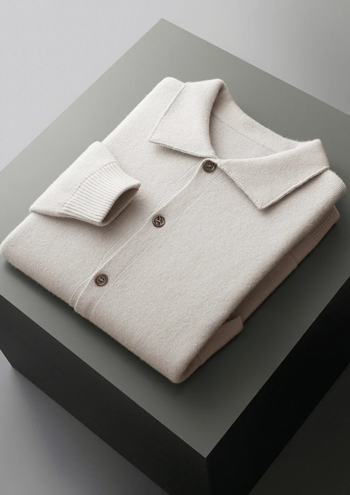 PURE EXTRA-FINE MERINO WOOL BUTTON OVERSHIRT CLOUDWOOL®