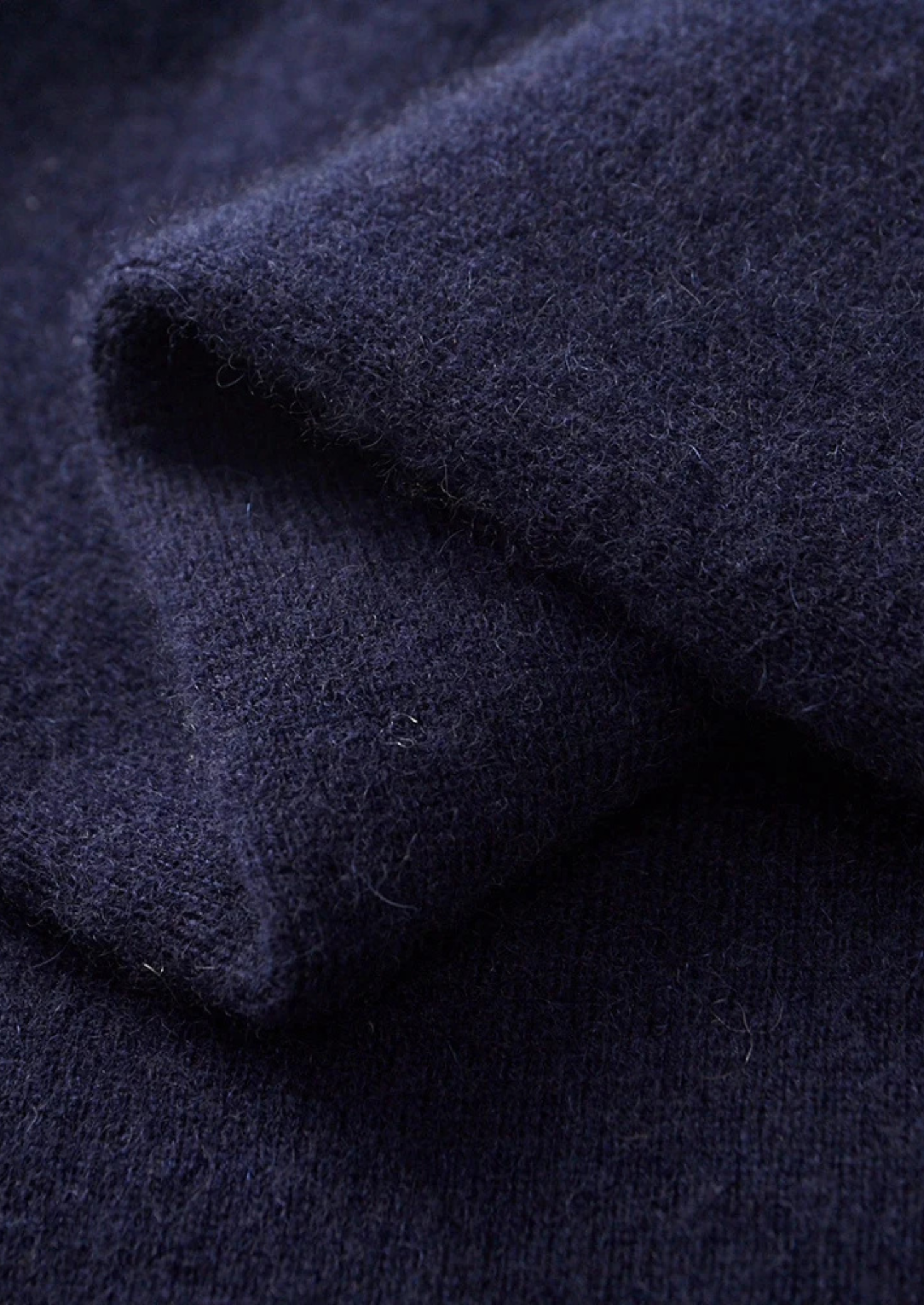 PURE EXTRA-FINE MERINO WOOL TWO-TONE POLO CARDIGAN CLOUDWOOL®