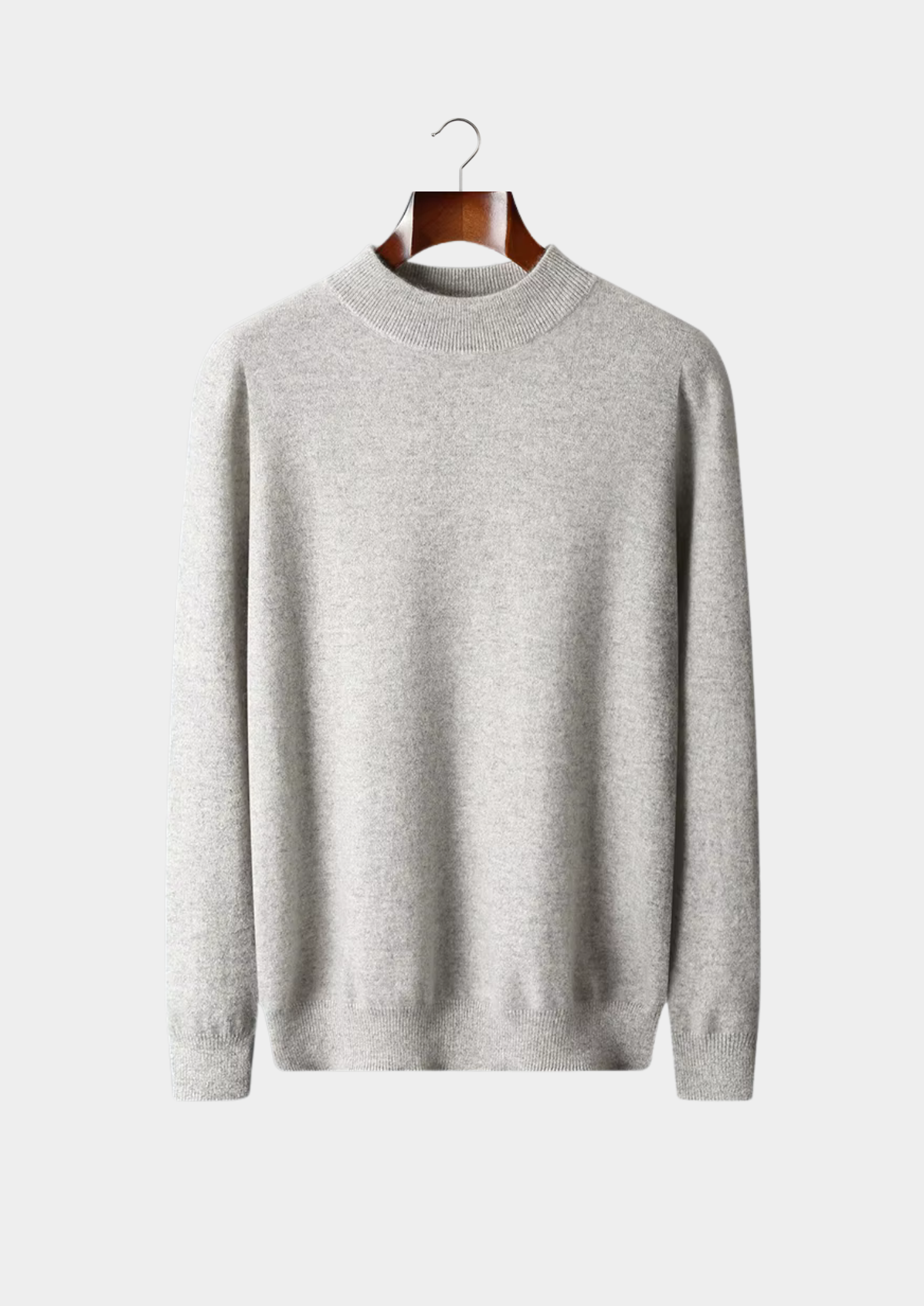 PURE EXTRA-FINE MERINO WOOL CLASSIC MOCKNECK CLOUDWOOL®