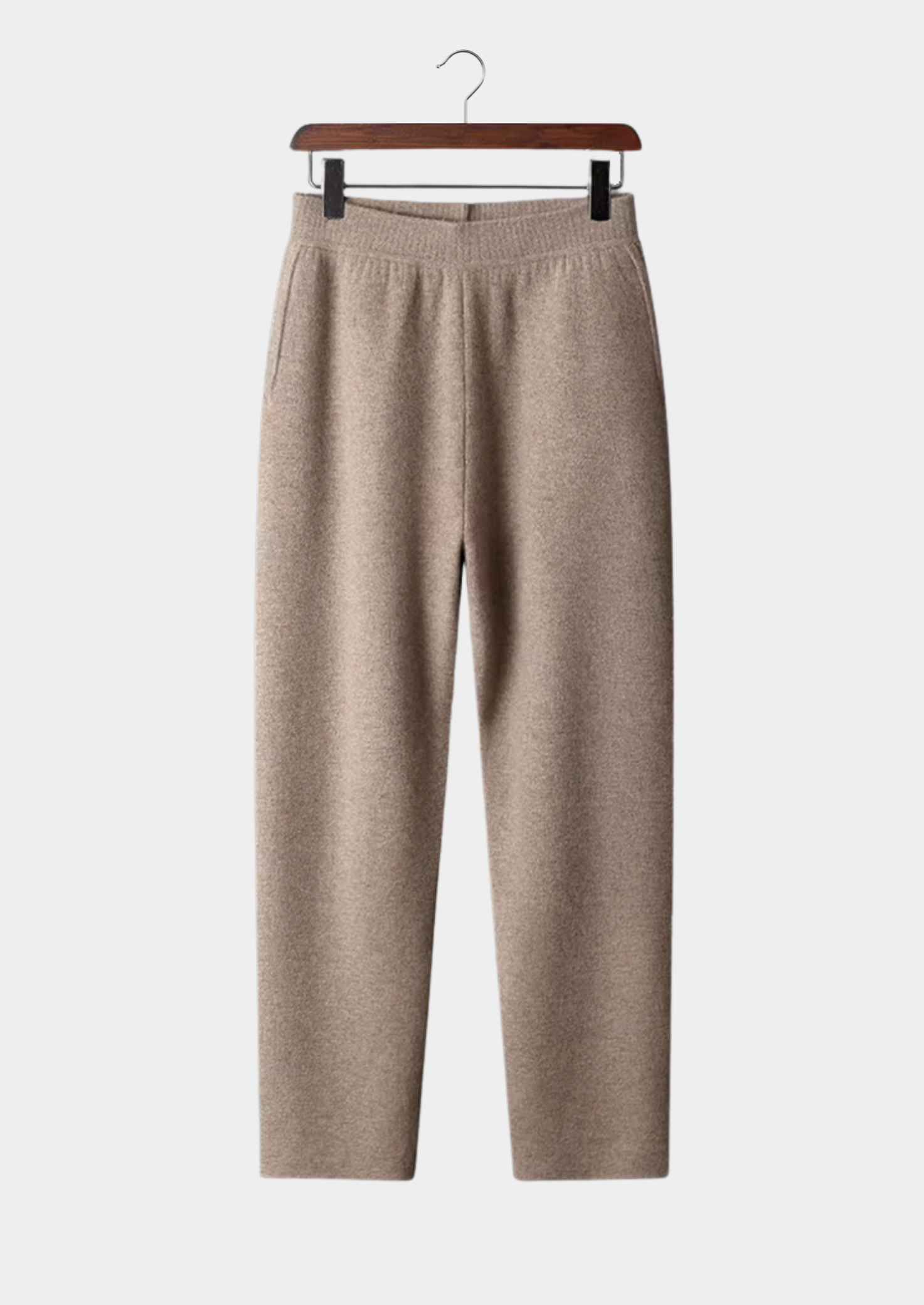 PREMIUM CASHMERE STRAIGHT TROUSERS EXCLUSIVE RELEASE