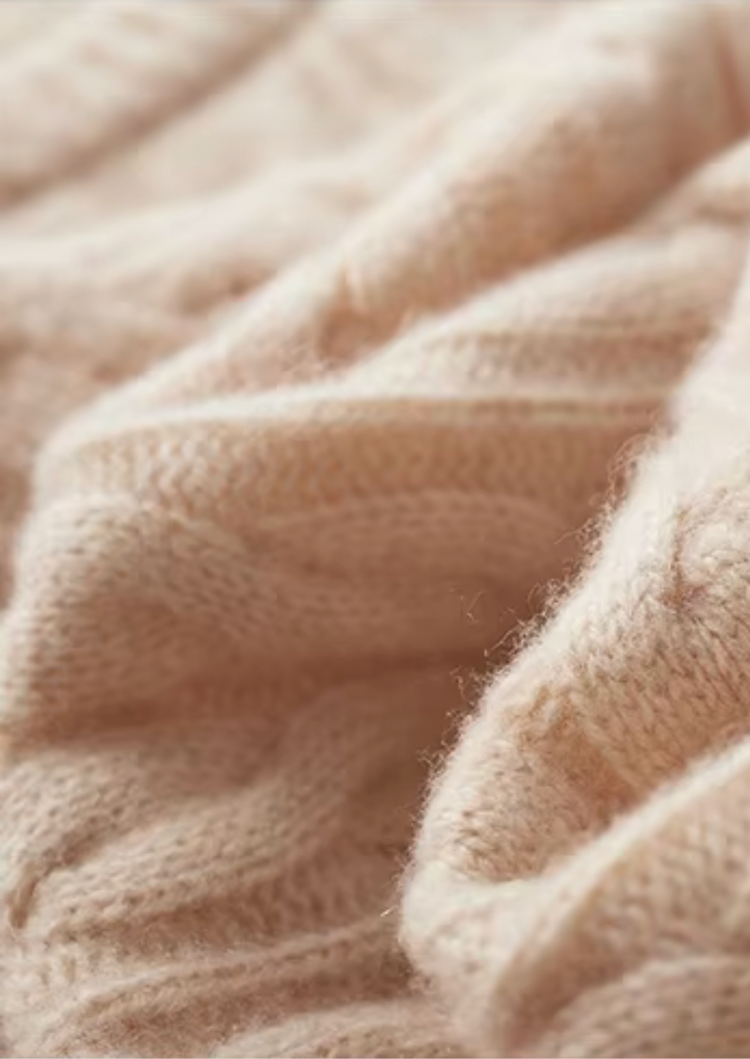 PURE EXTRA-FINE MERINO WOOL CABLE KNIT CREWNECK CLOUDWOOL®