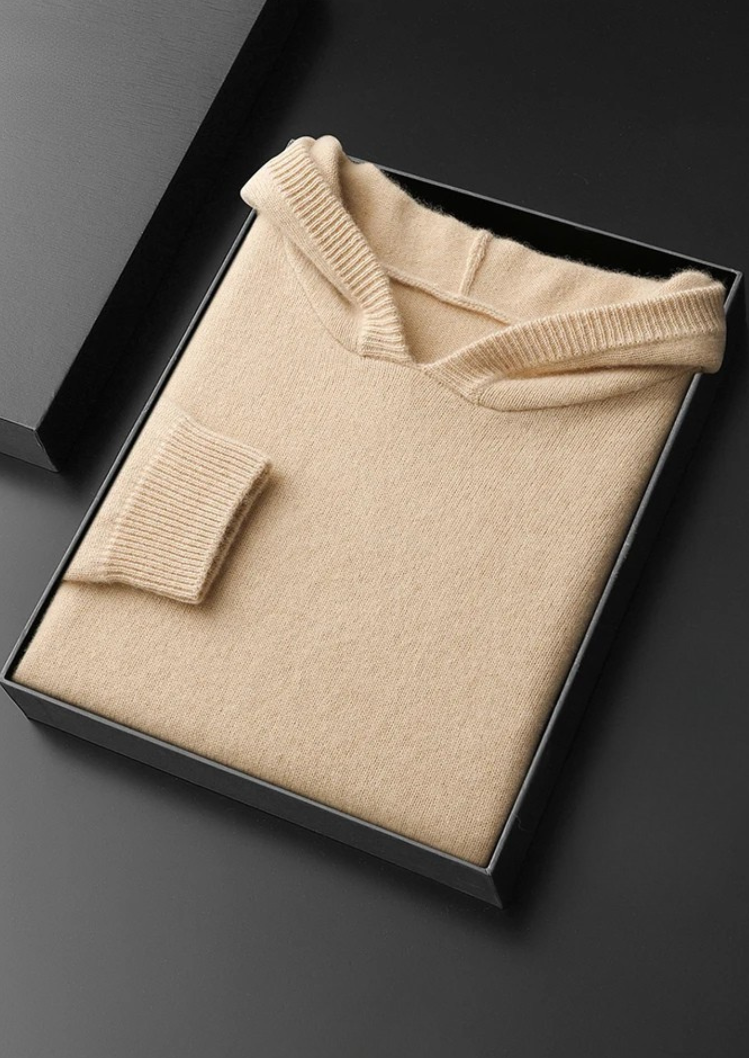 PREMIUM CASHMERE LEISURE HOODIE EXCLUSIVE RELEASE