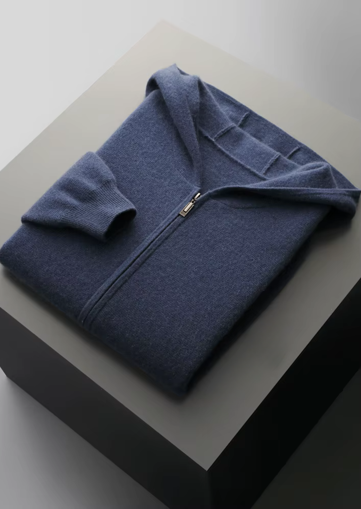 PURE EXTRA-FINE MERINO WOOL ZIPPER HOODIE CLOUDWOOL®
