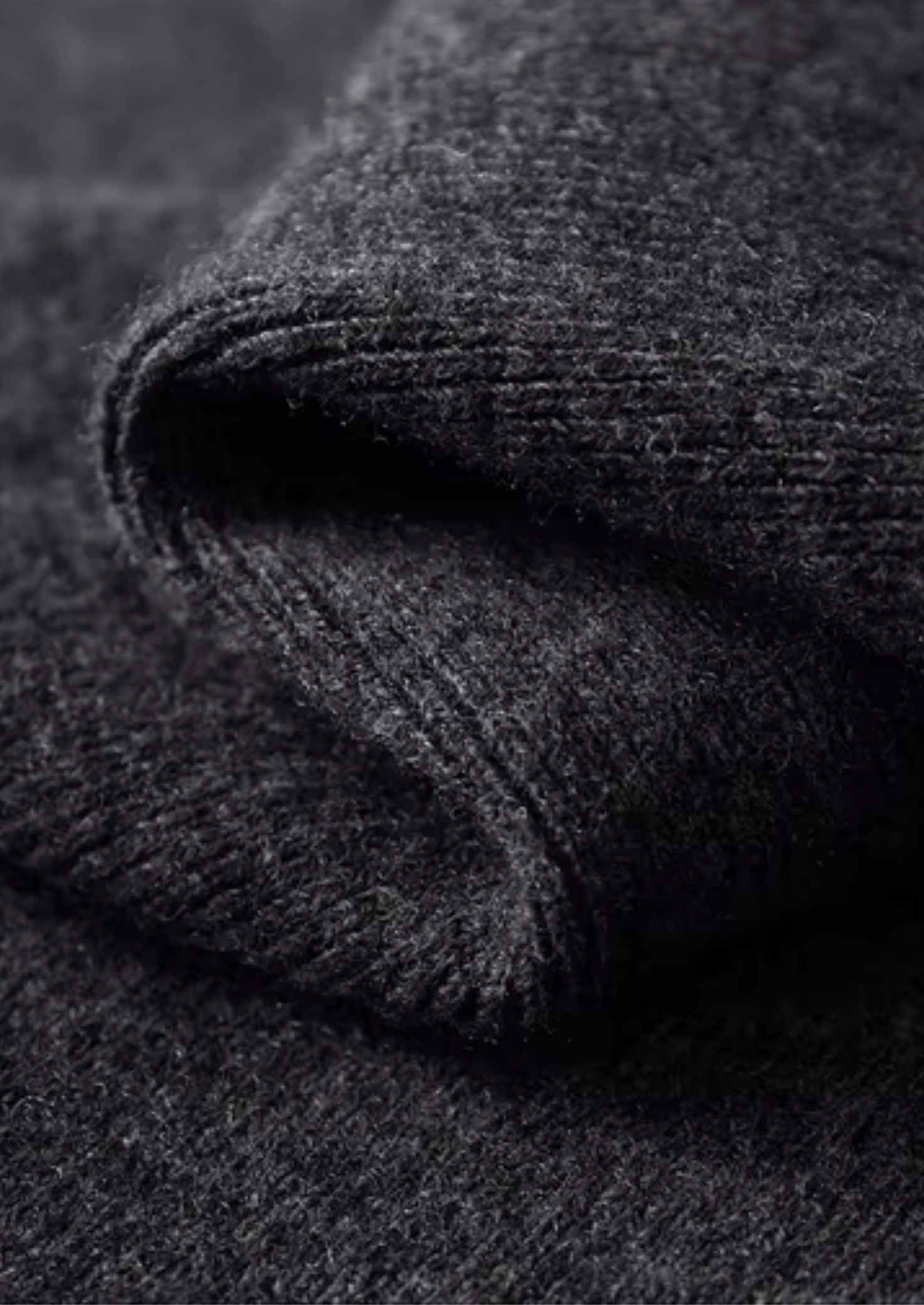 PURE EXTRA-FINE MERINO WOOL RIBBED POLO CARDIGAN CLOUDWOOL®