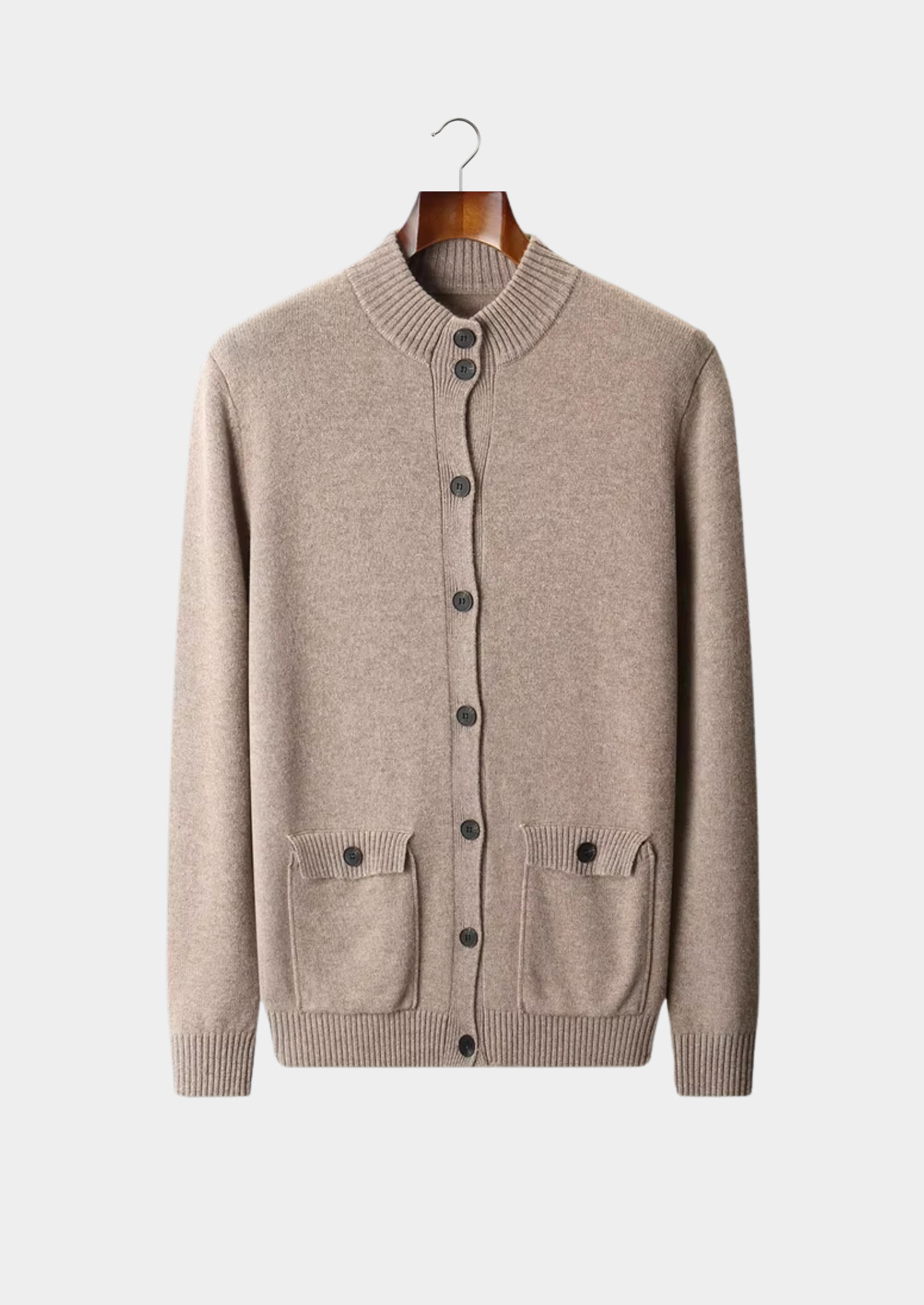PURE EXTRA-FINE MERINO WOOL BUTTON CARDIGAN CLOUDWOOL®