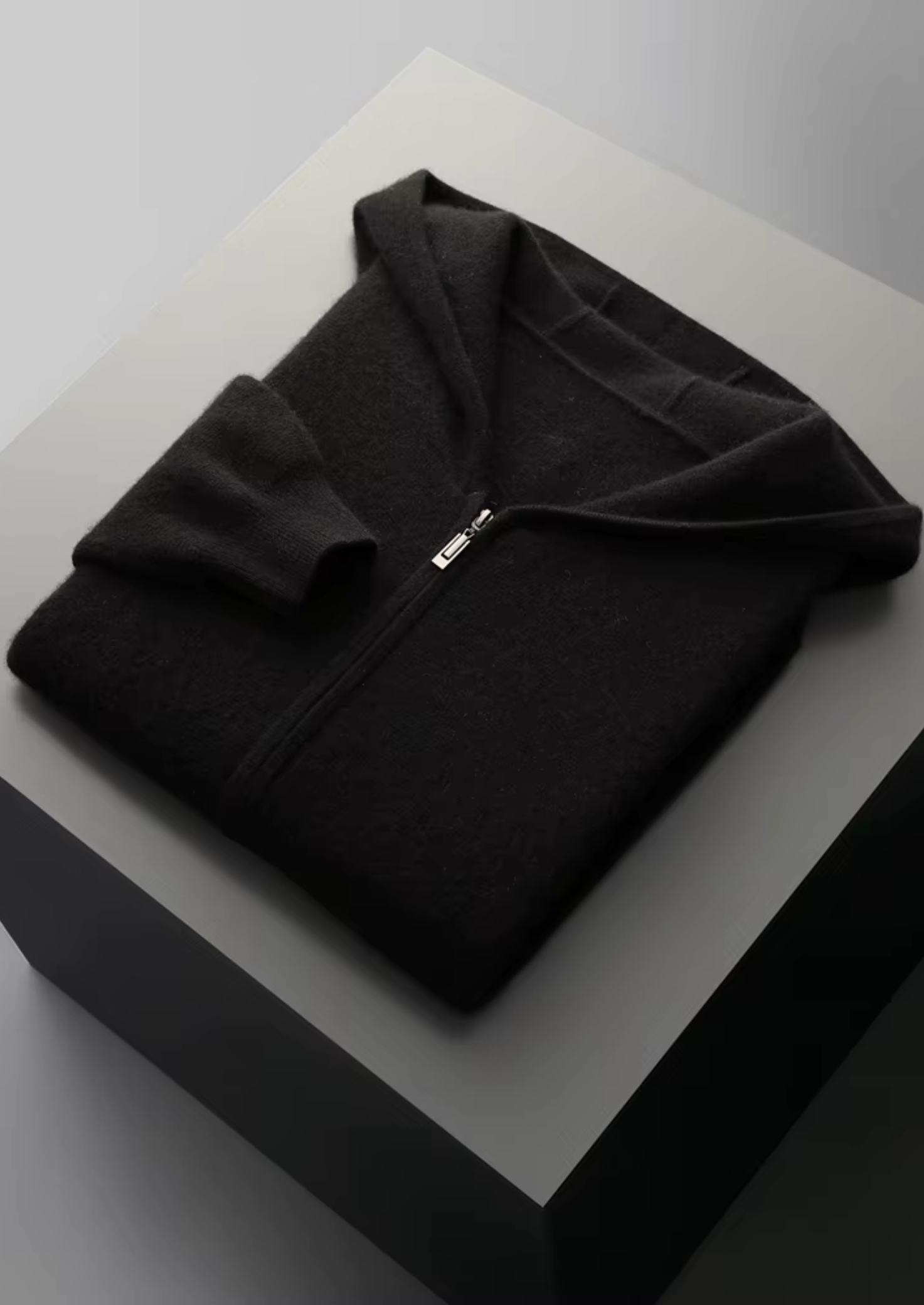 PURE EXTRA-FINE MERINO WOOL ZIPPER HOODIE CLOUDWOOL®