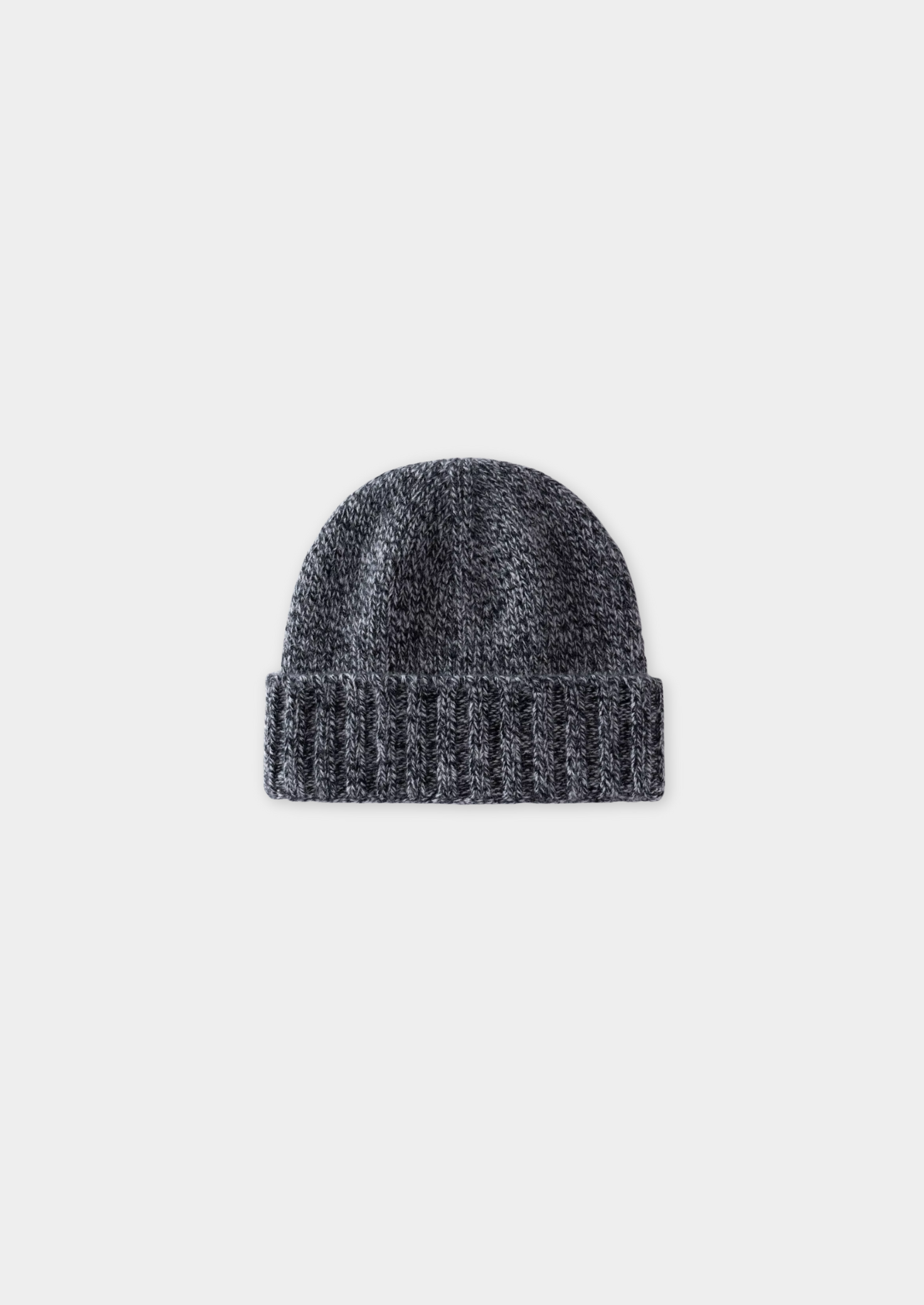 CHARCOAL HEATHER CASHMERE WINTERTIME BEANIE EXCLUSIVE RELEASE