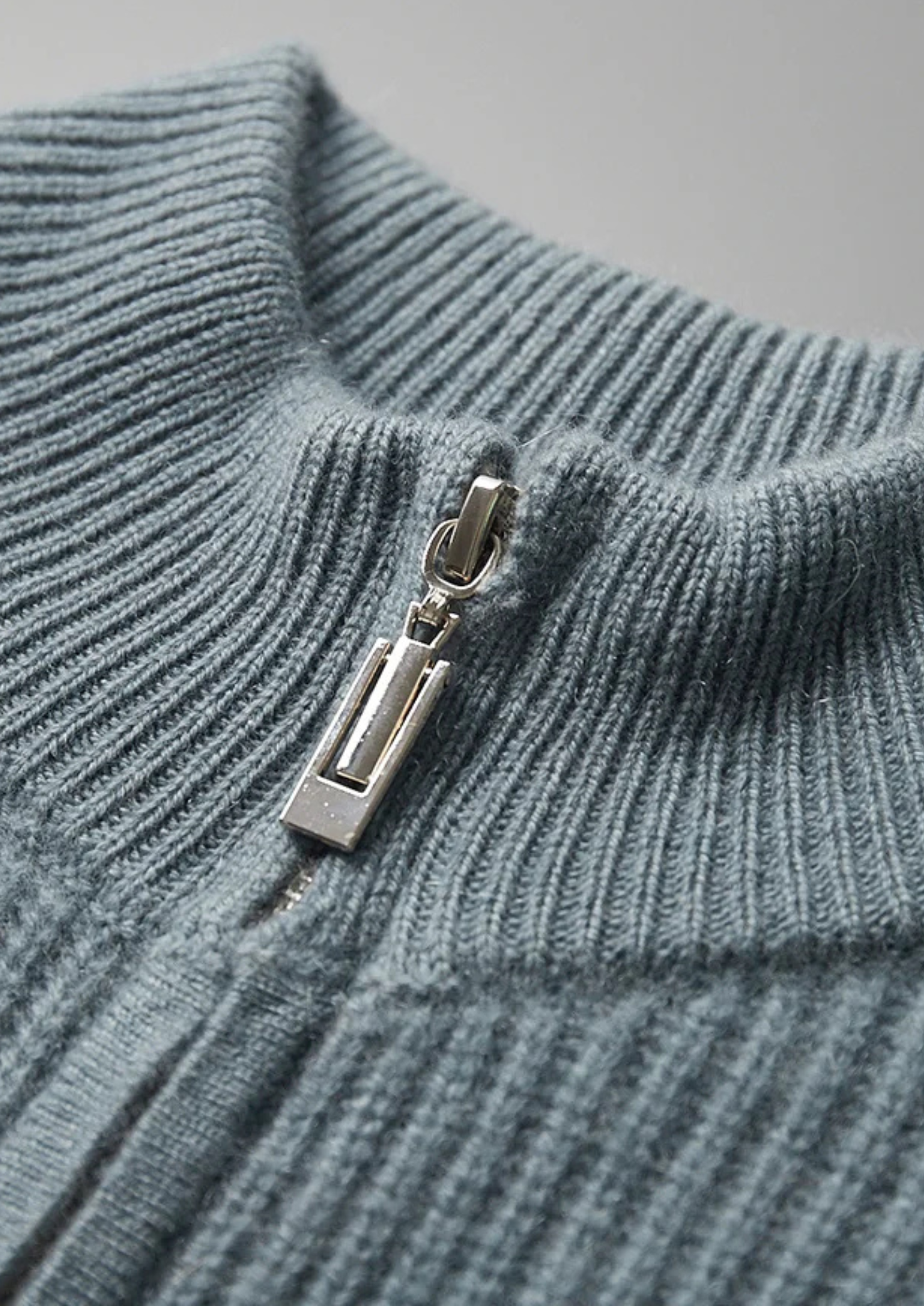 PREMIUM CASHMERE RIBBED CARDIGAN EXCLUSIVE RELEASE