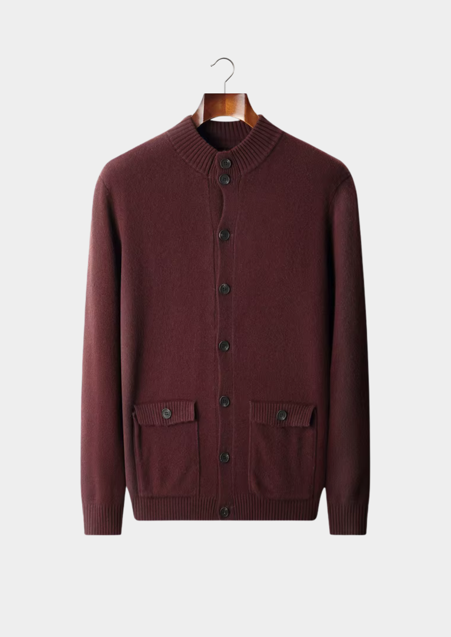 PURE EXTRA-FINE MERINO WOOL BUTTON CARDIGAN CLOUDWOOL®