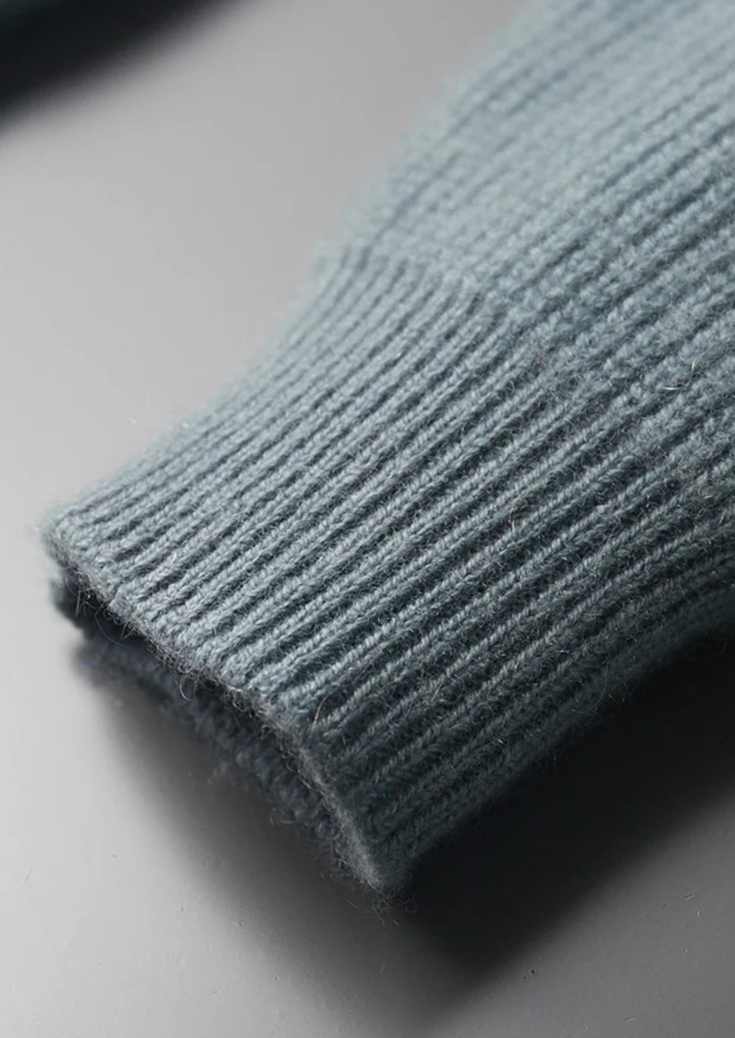 PREMIUM CASHMERE RIBBED CARDIGAN EXCLUSIVE RELEASE