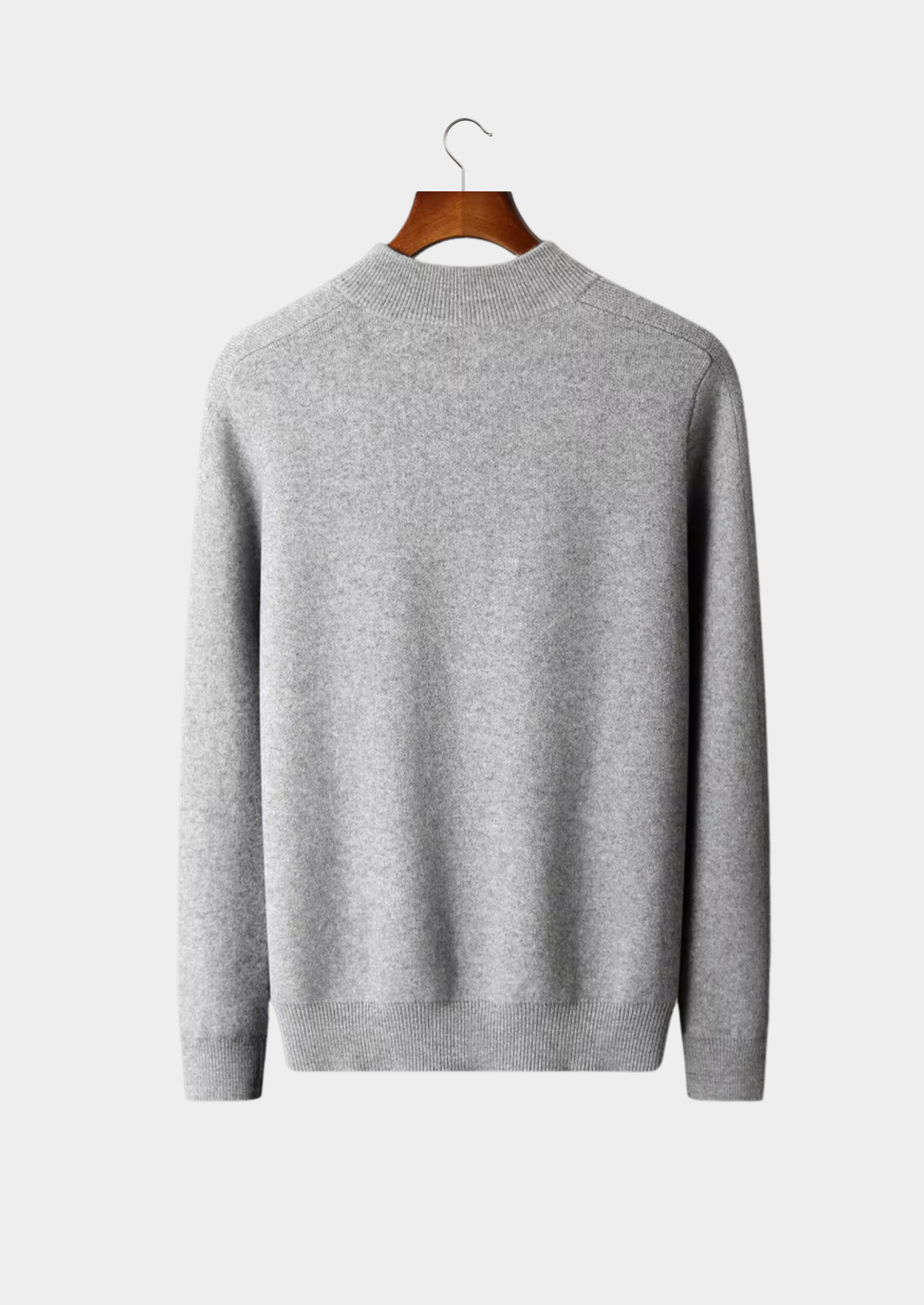 PREMIUM CASHMERE ESSENTIAL HALF-ZIP SWEATER EXCLUSIVE RELEASE