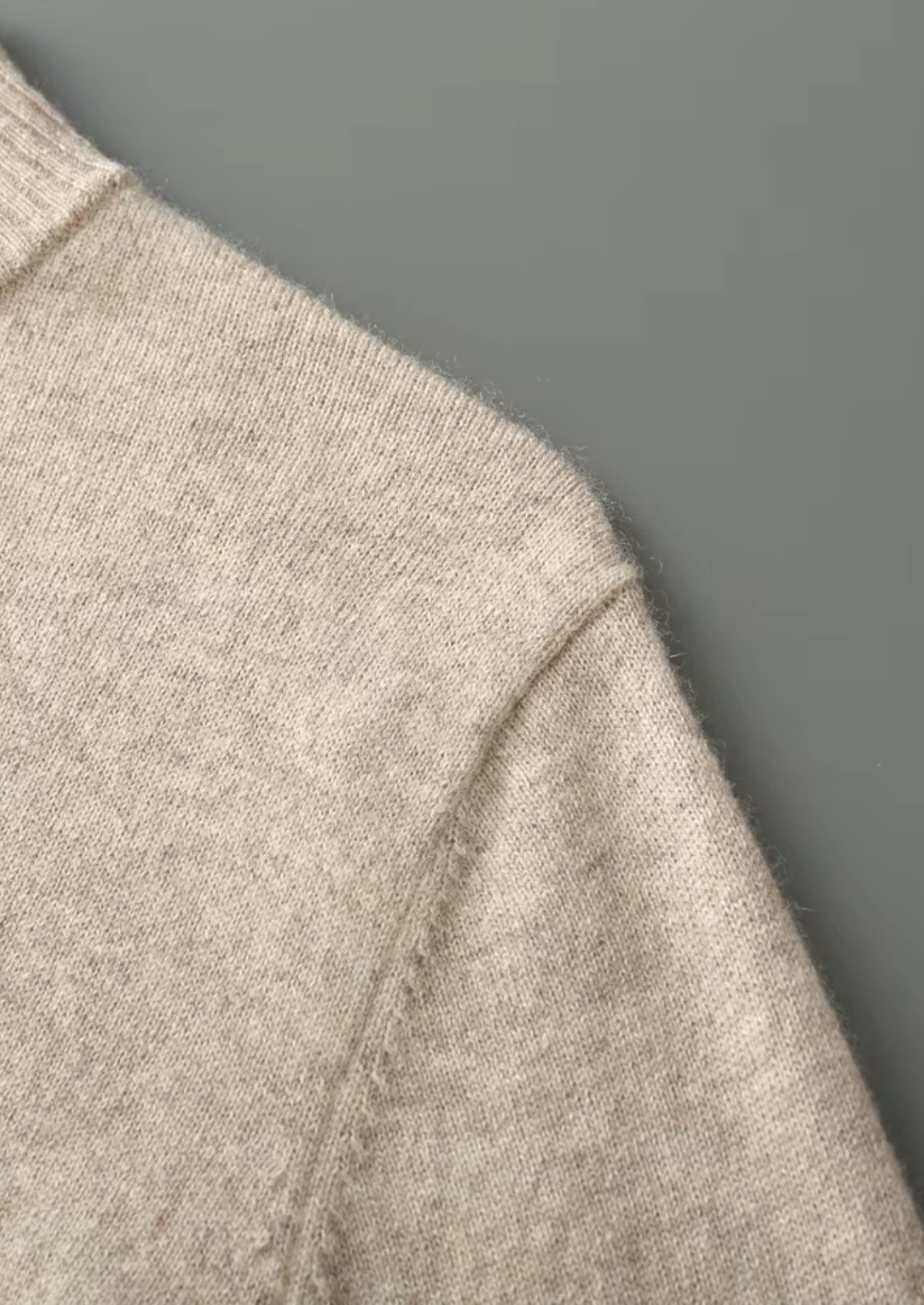 PURE EXTRA-FINE MERINO WOOL HALF ZIP SWEATER CLOUDWOOL®