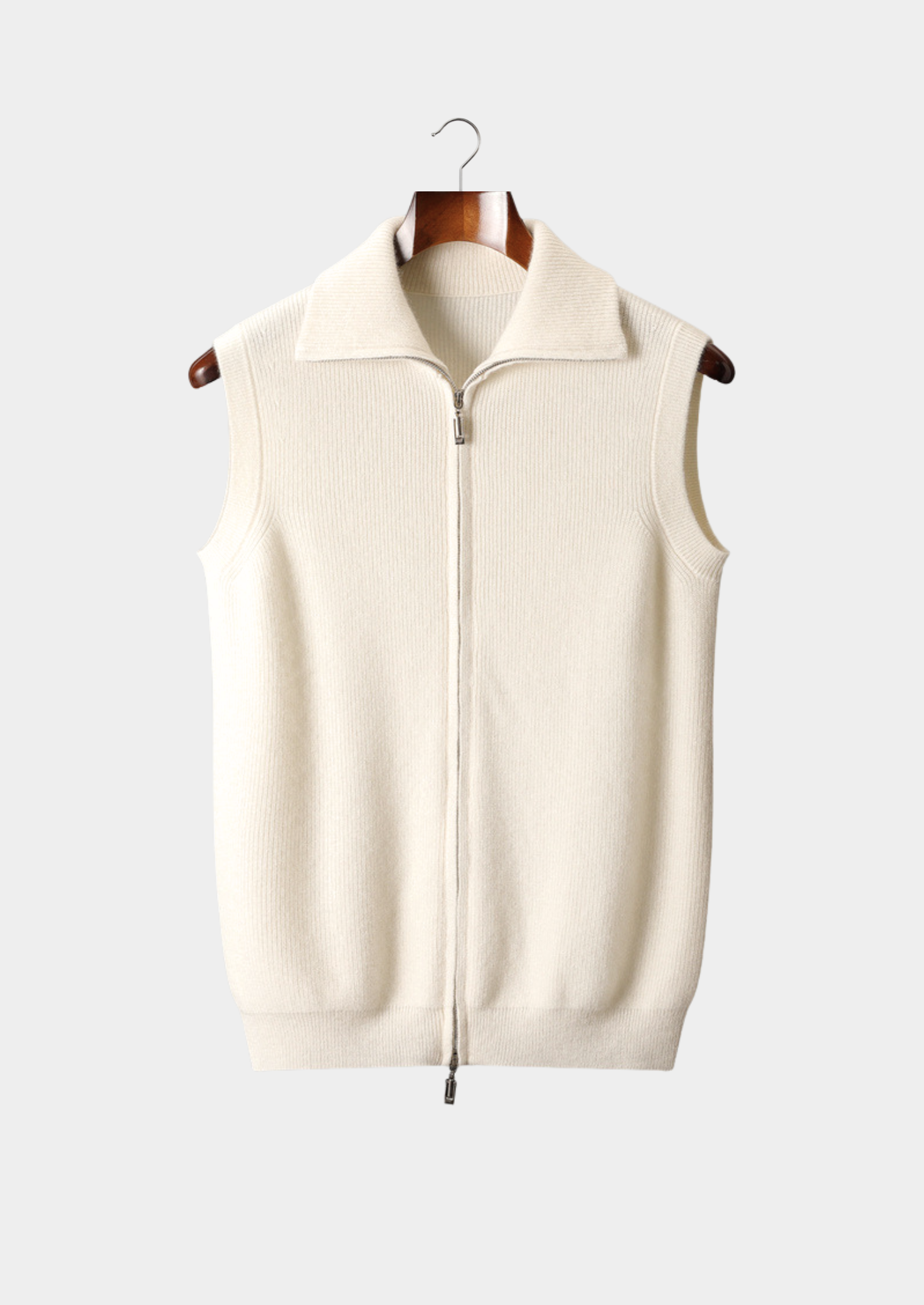 PURE CASHMERE BODY WARMER VEST EXCLUSIVE RELEASE