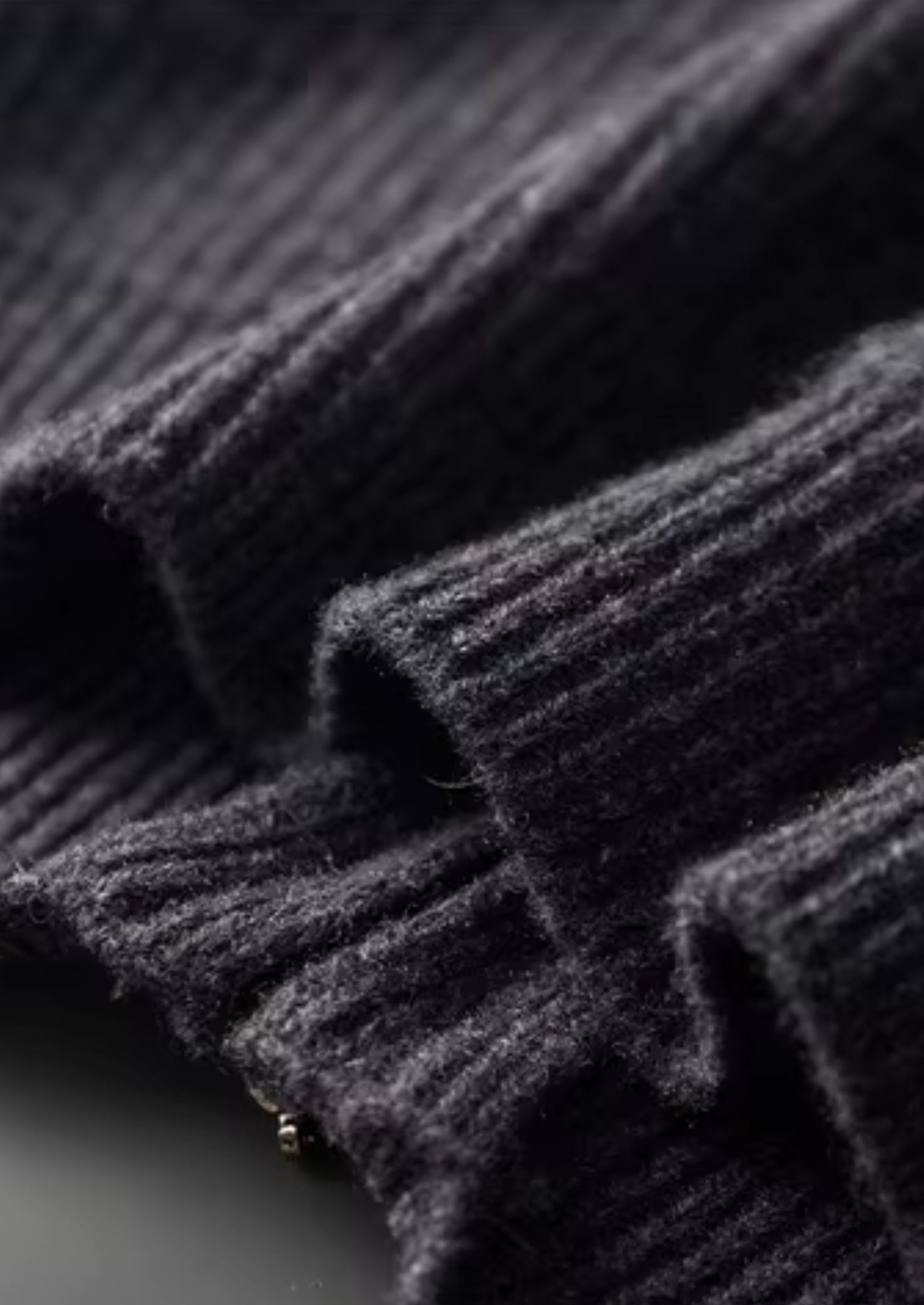 PURE EXTRA-FINE MERINO WOOL FUNNEL NECK DUAL ZIP CARDIGAN CLOUDWOOL®