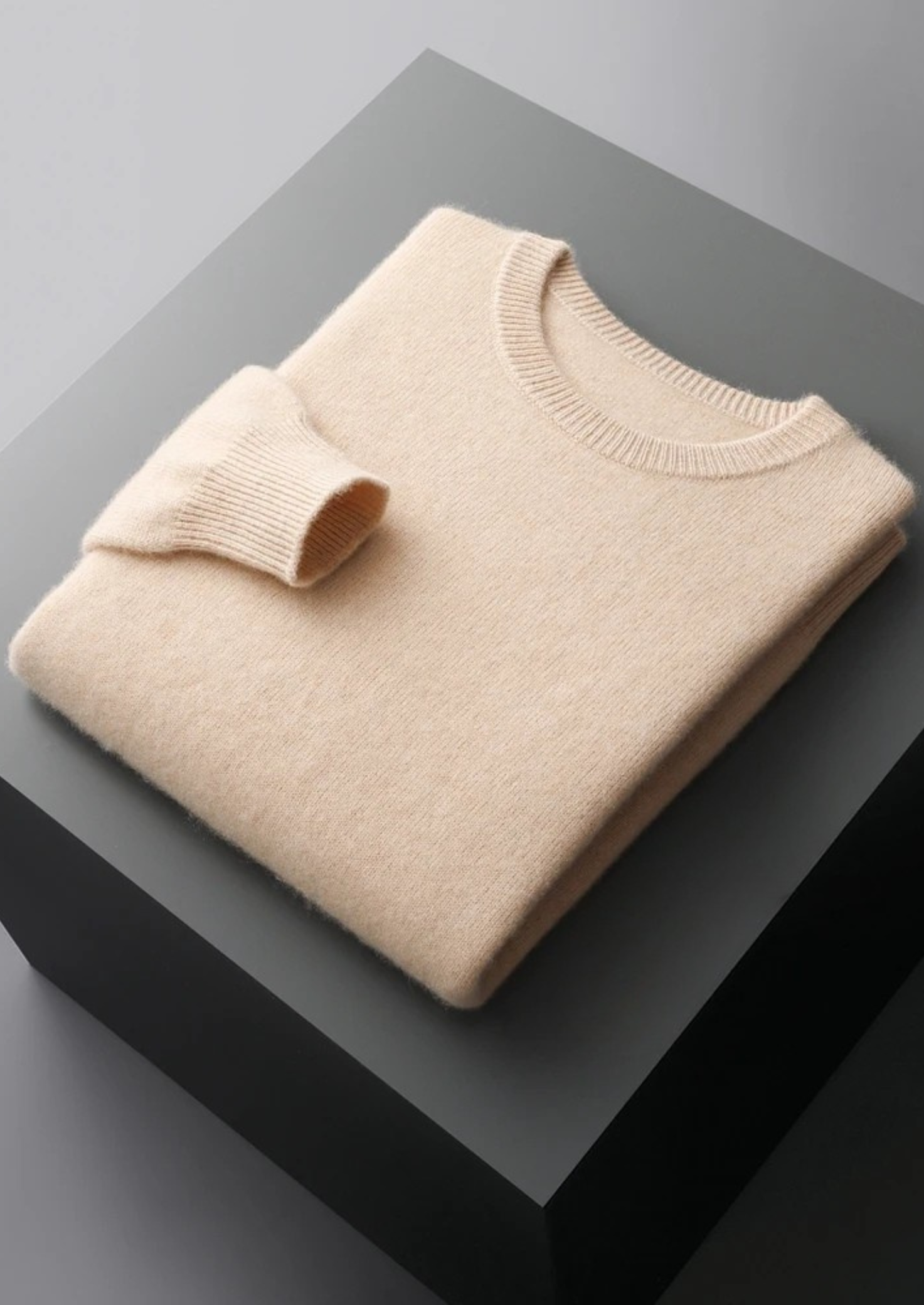 PURE EXTRA-FINE MERINO WOOL CLASSIC CREWNECK CLOUDWOOL®