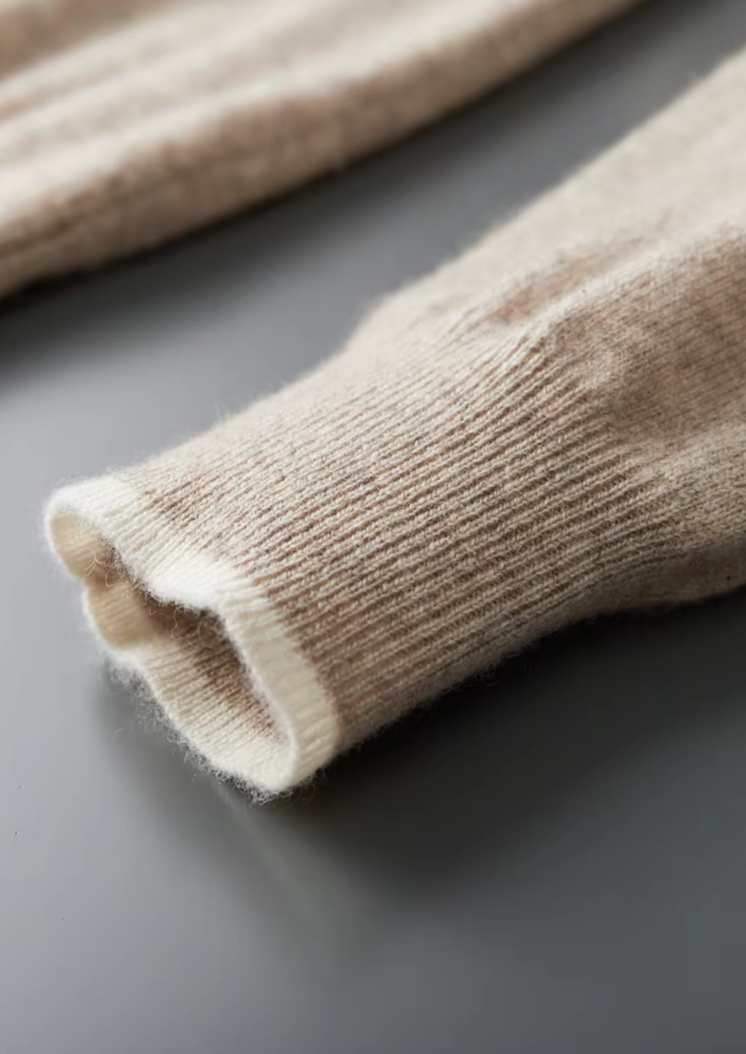 PREMIUM CASHMERE TWO TONE BUTTON POLO EXCLUSIVE RELEASE