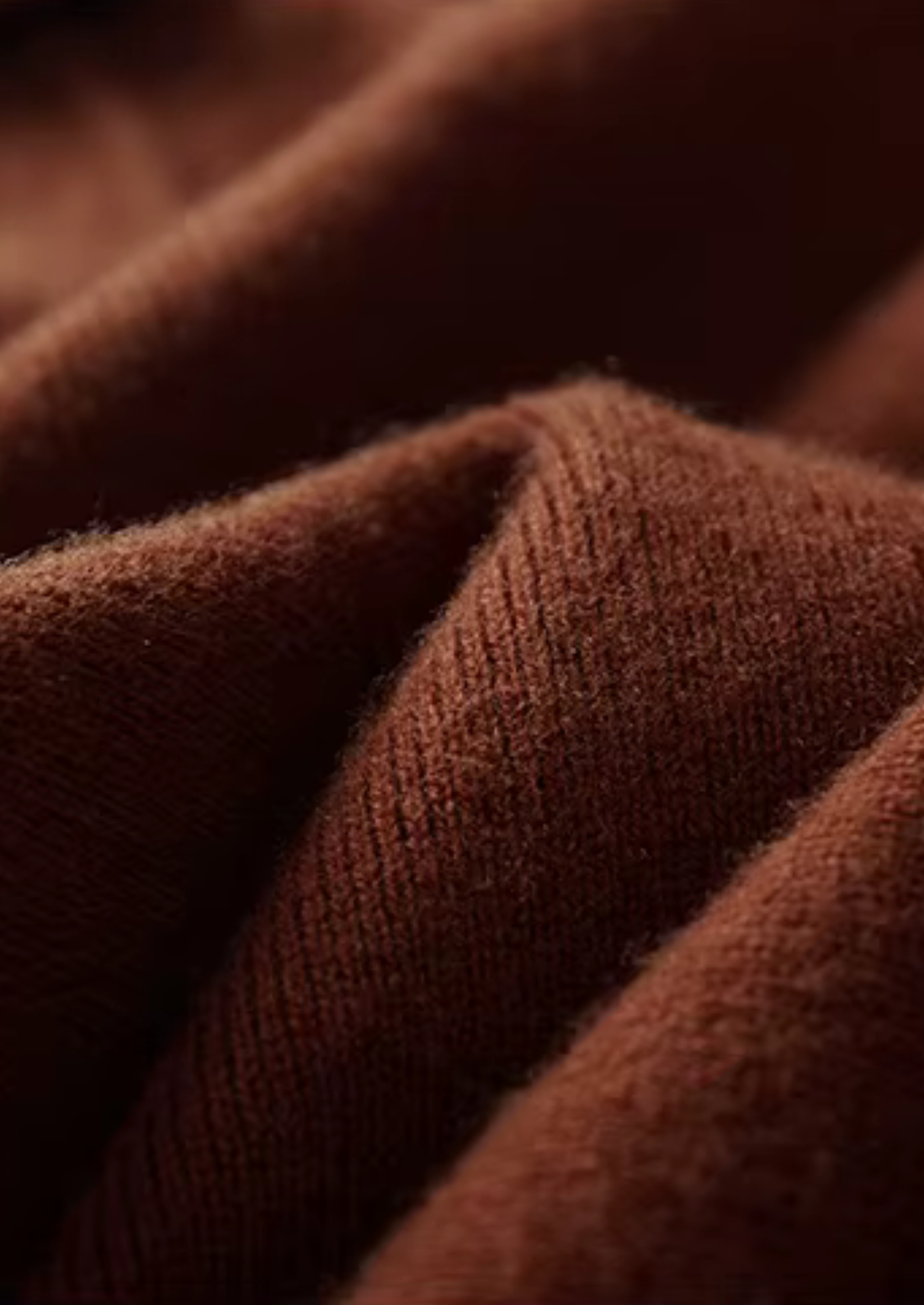 PURE EXTRA-FINE MERINO WOOL RIBBED BUTTONLESS POLO CLOUDWOOL®