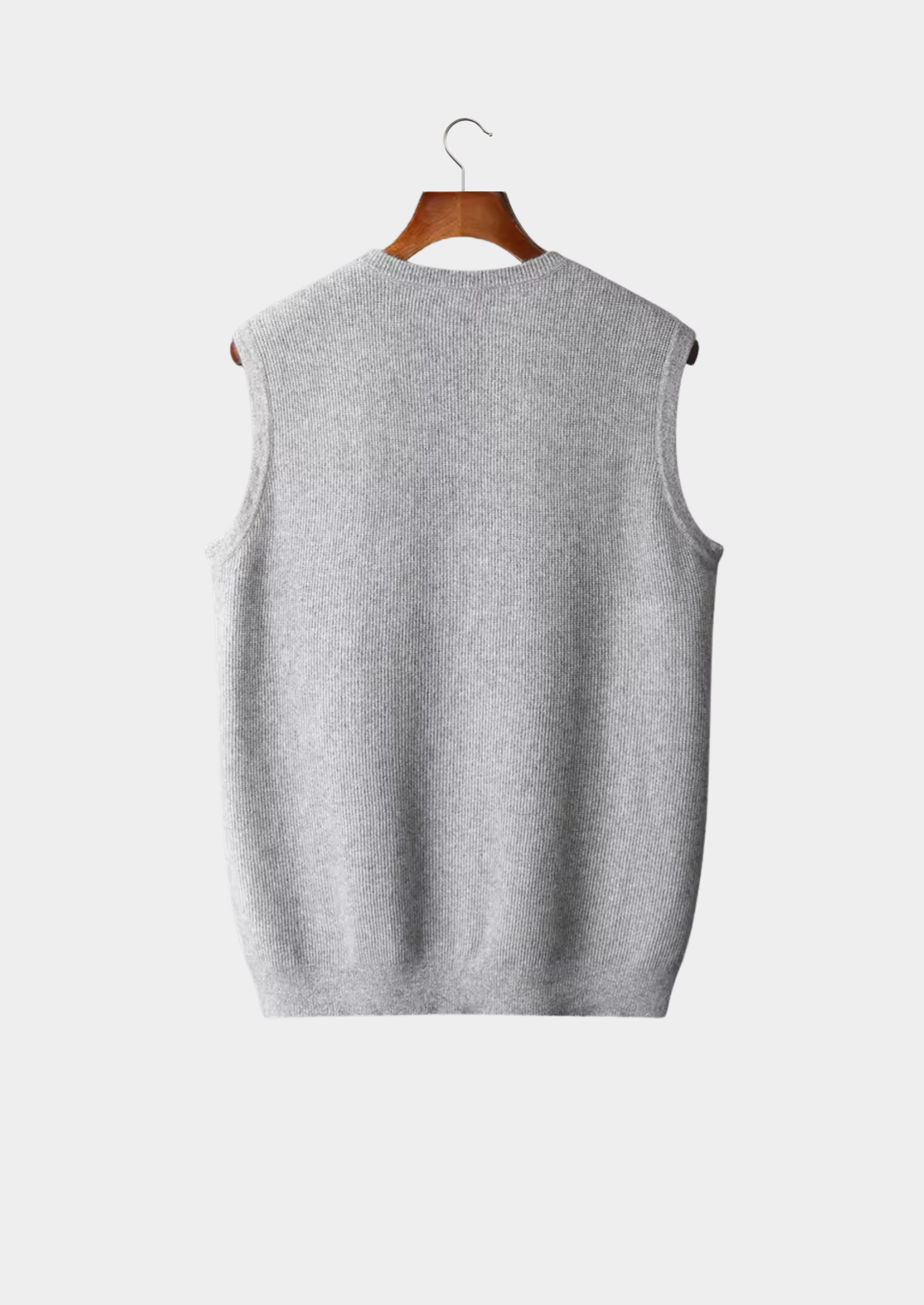 PURE EXTRA-FINE MERINO WOOL CREWNECK VEST CLOUDWOOL®