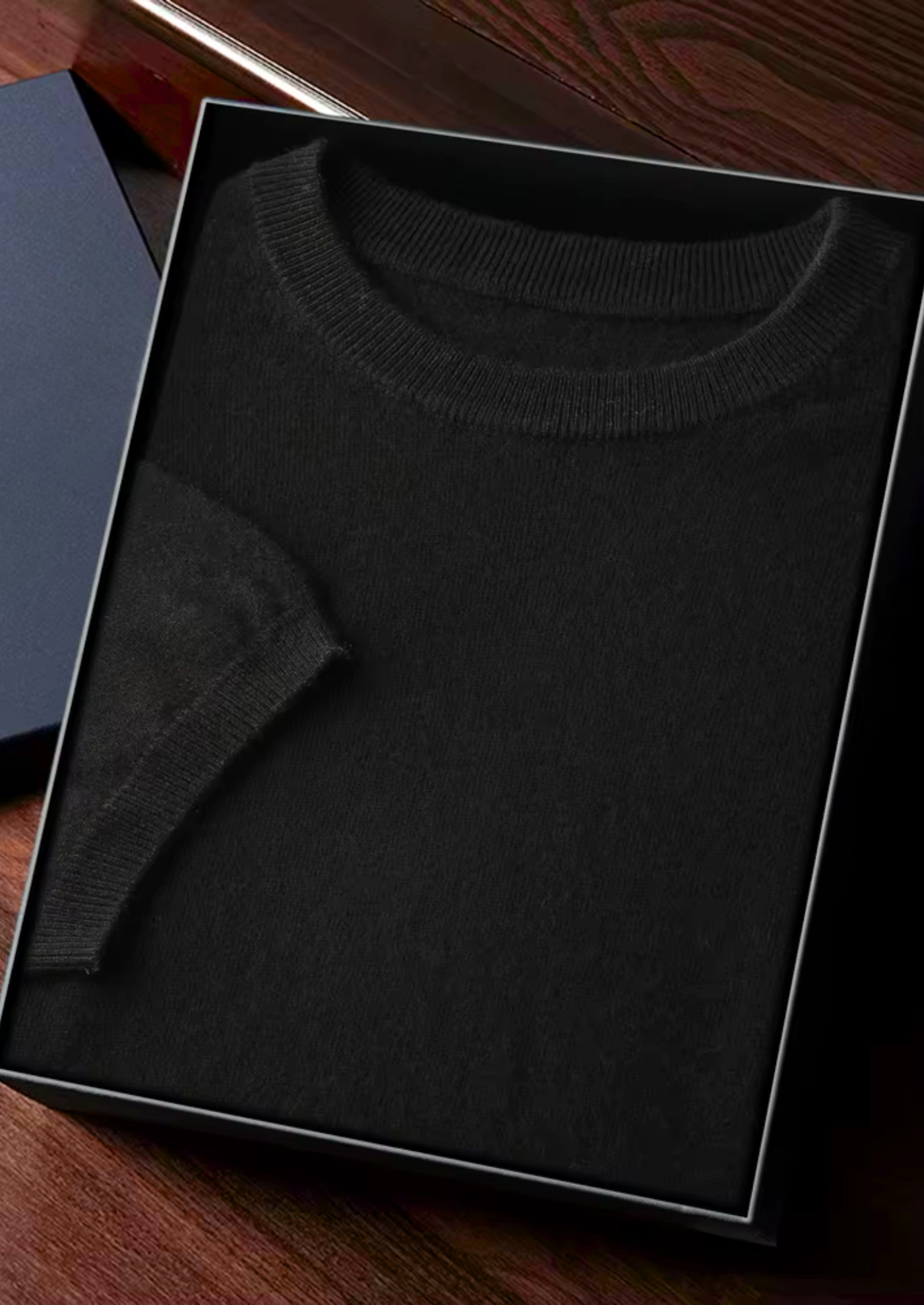 PREMIUM CASHMERE CLASSIC CREWNECK T-SHIRT EXCLUSIVE RELEASE