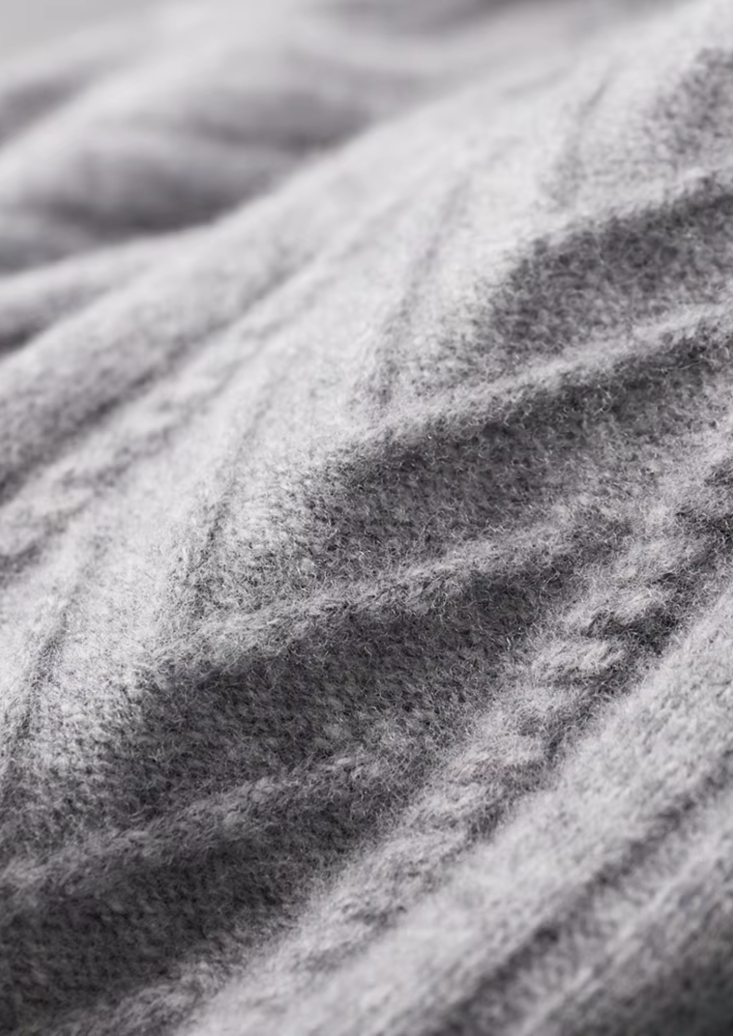 PURE EXTRA-FINE MERINO WOOL PATTERNED ZIP CARDIGAN CLOUDWOOL®