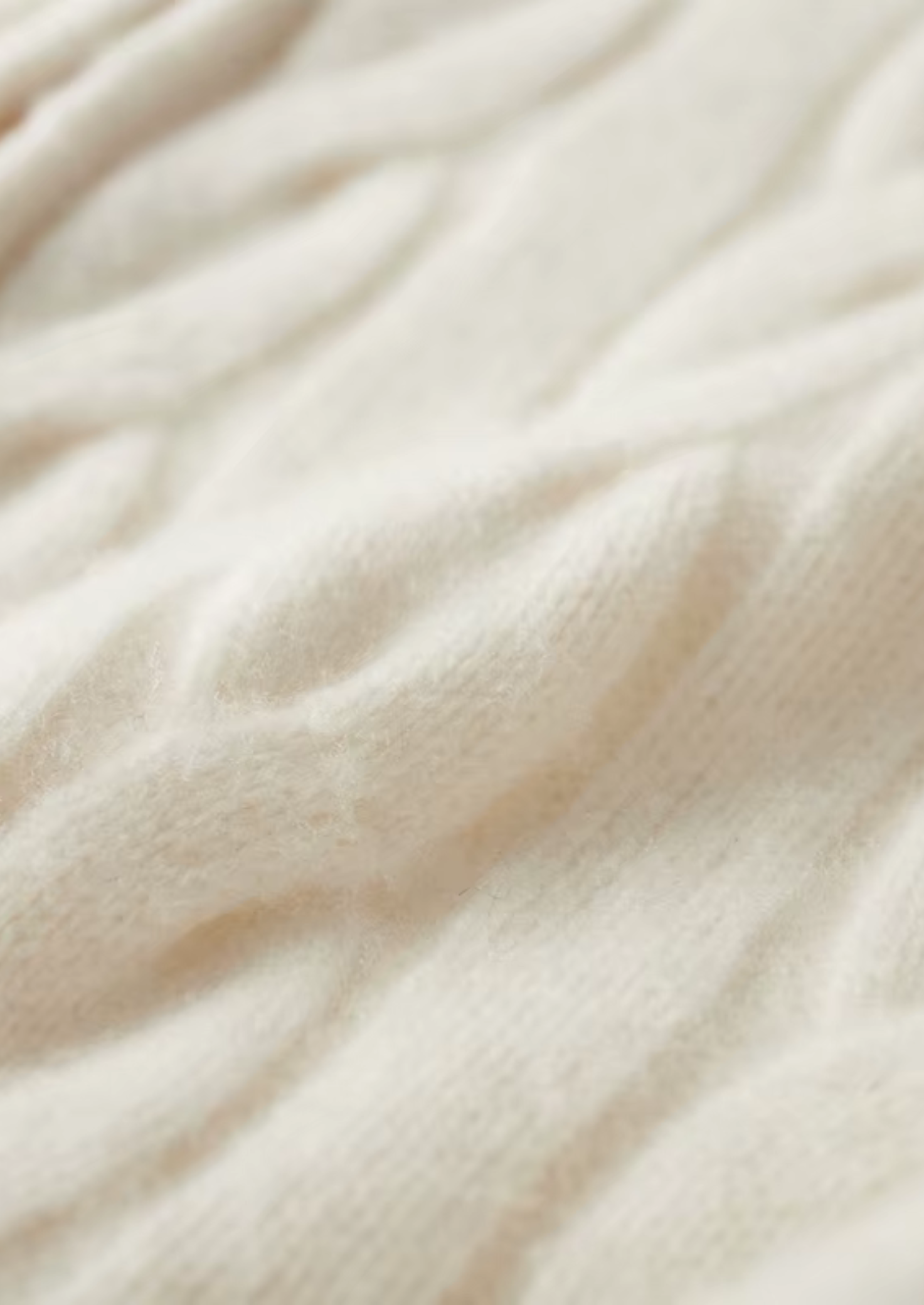 PURE EXTRA-FINE MERINO WOOL DUAL-ZIP CABLE CARDIGAN CLOUDWOOL®