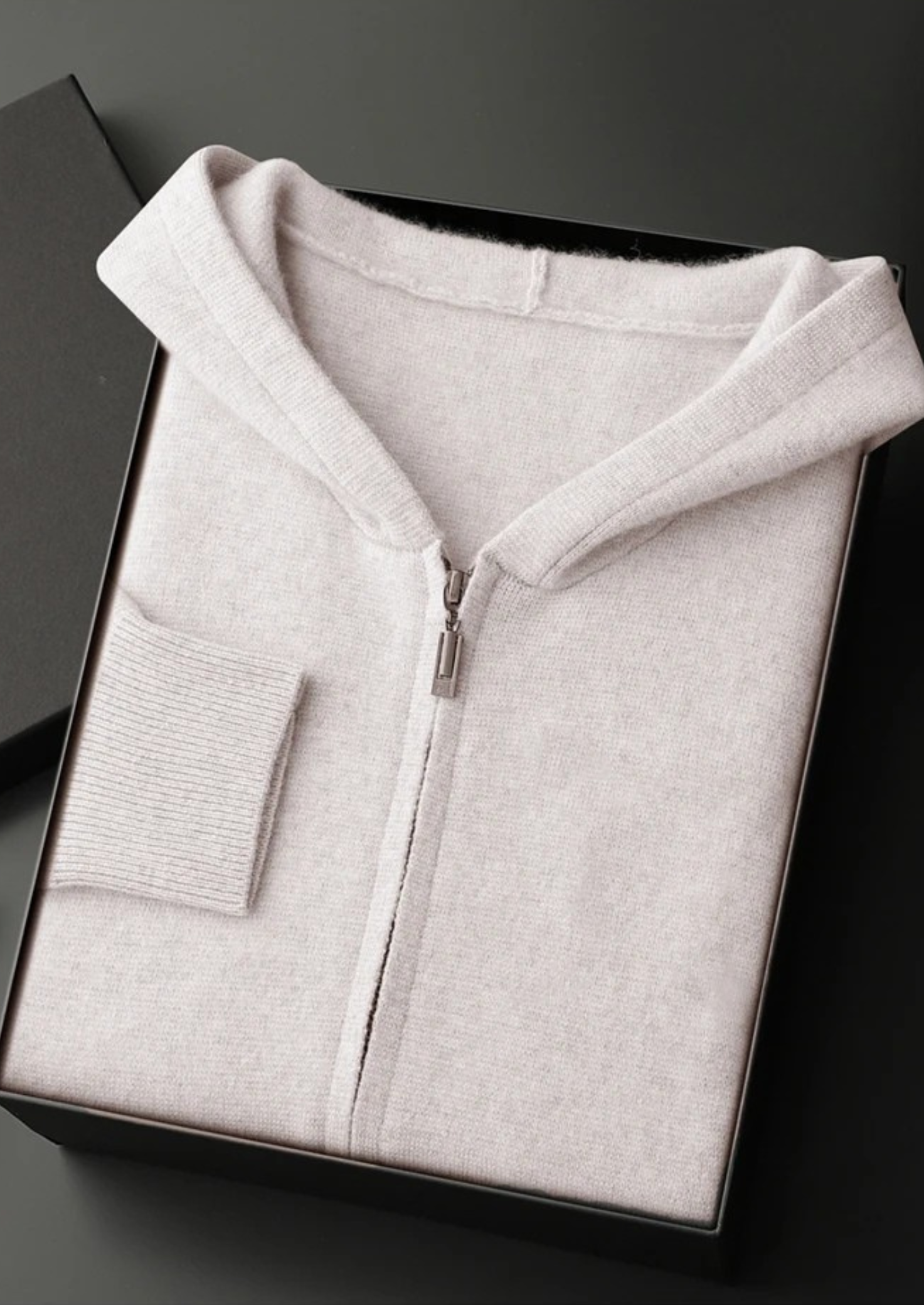 PREMIUM CASHMERE ZIPPER HOODIE EXCLUSIVE RELEASE