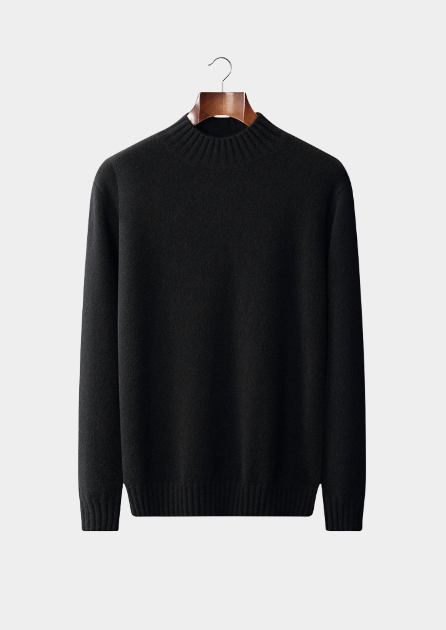 PURE CASHMERE MOCKNECK SWEATER EXCLUSIVE RELEASE