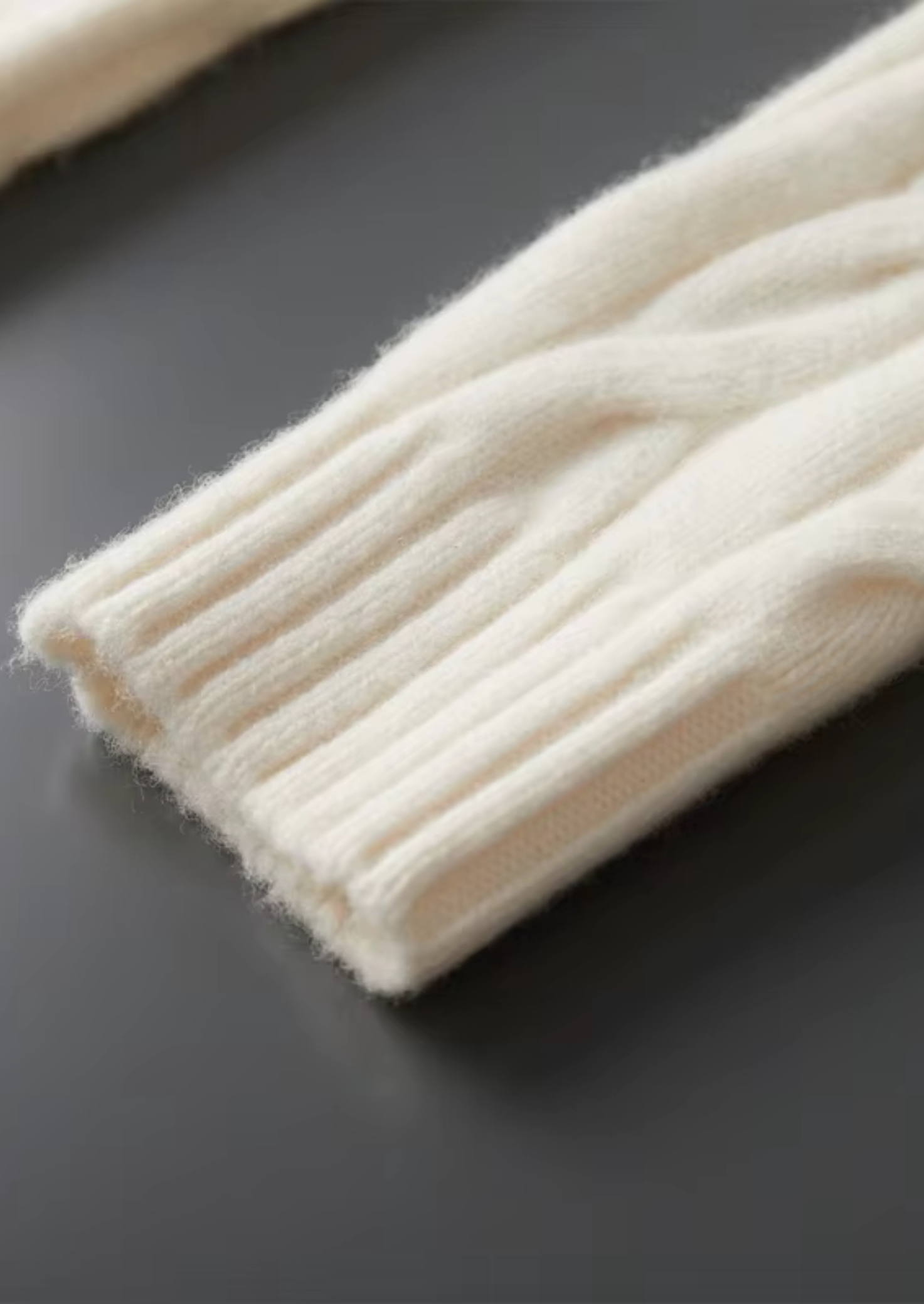 PURE EXTRA-FINE MERINO WOOL DUAL-ZIP CABLE CARDIGAN CLOUDWOOL®