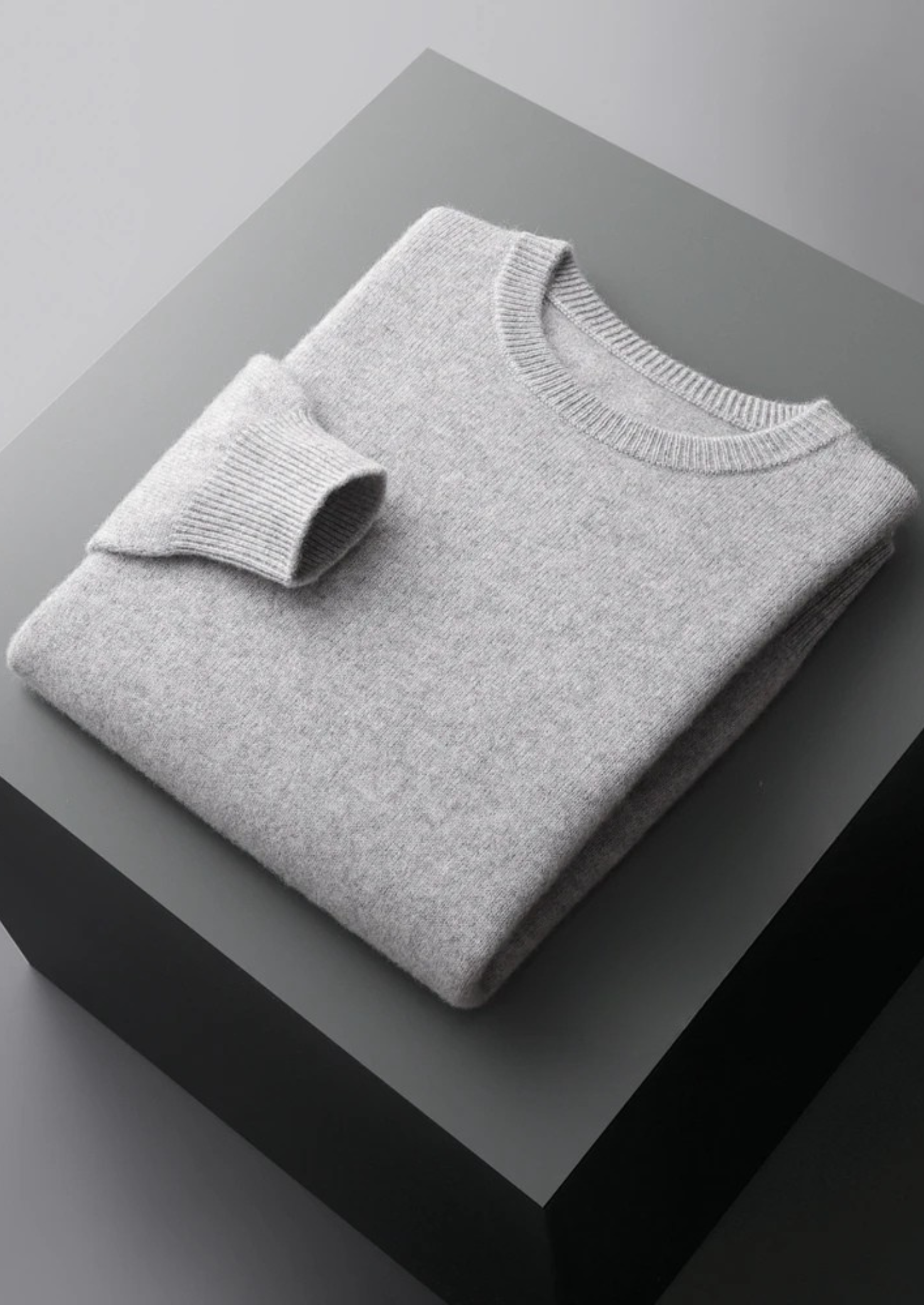PURE EXTRA-FINE MERINO WOOL CLASSIC CREWNECK CLOUDWOOL®