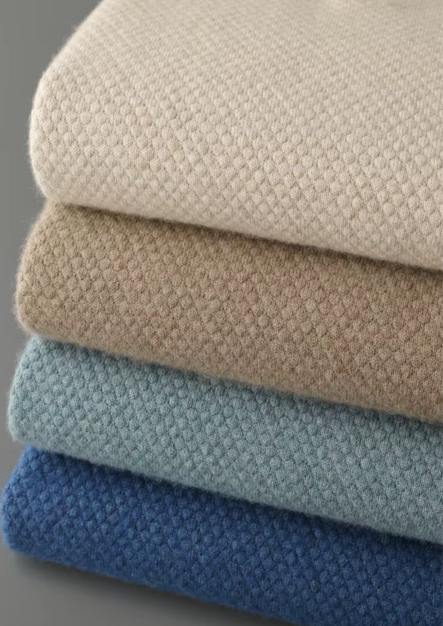 PREMIUM CASHMERE TEXTURED SWEATER POLO EXCLUSIVE RELEASE