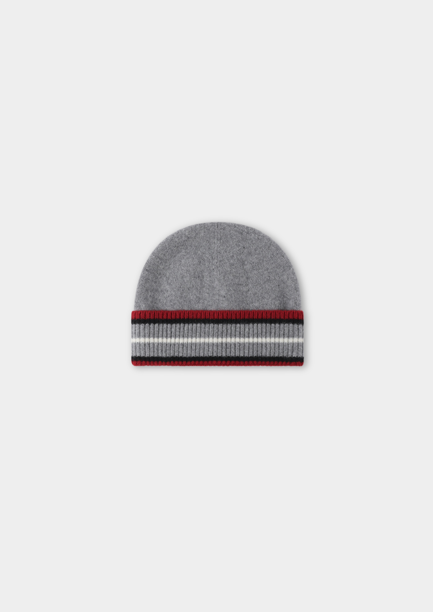 LIGHT GRAY MERINO WOOL WINTERTIME BEANIE CLOUDWOOL®